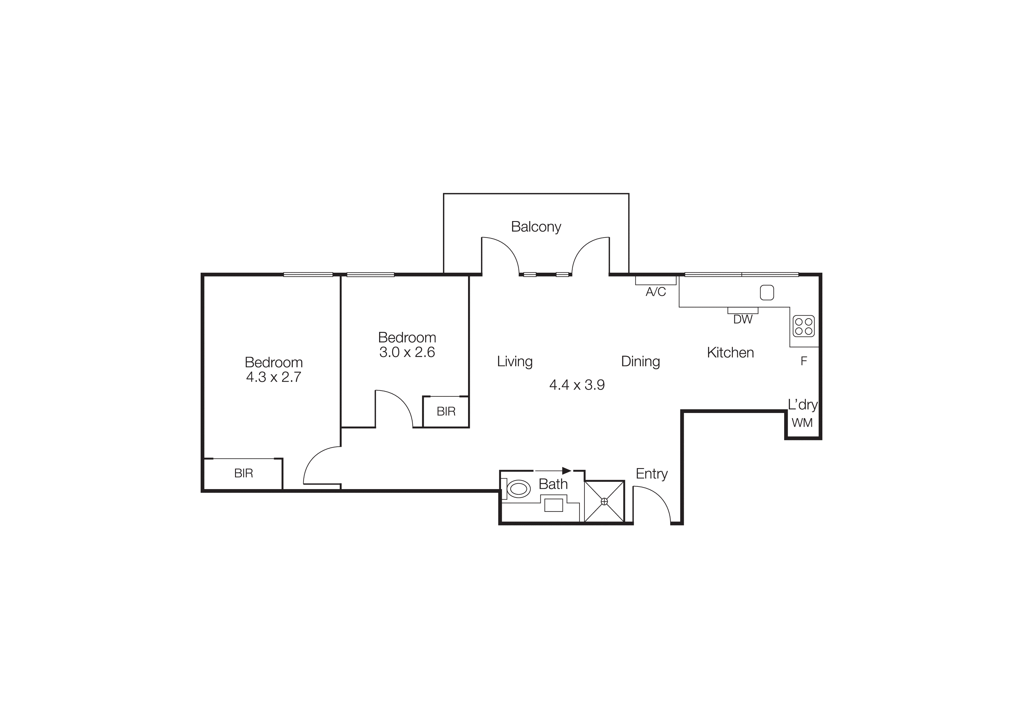 9/3 Charnwood Road, St Kilda VIC 3182 - Floorplan