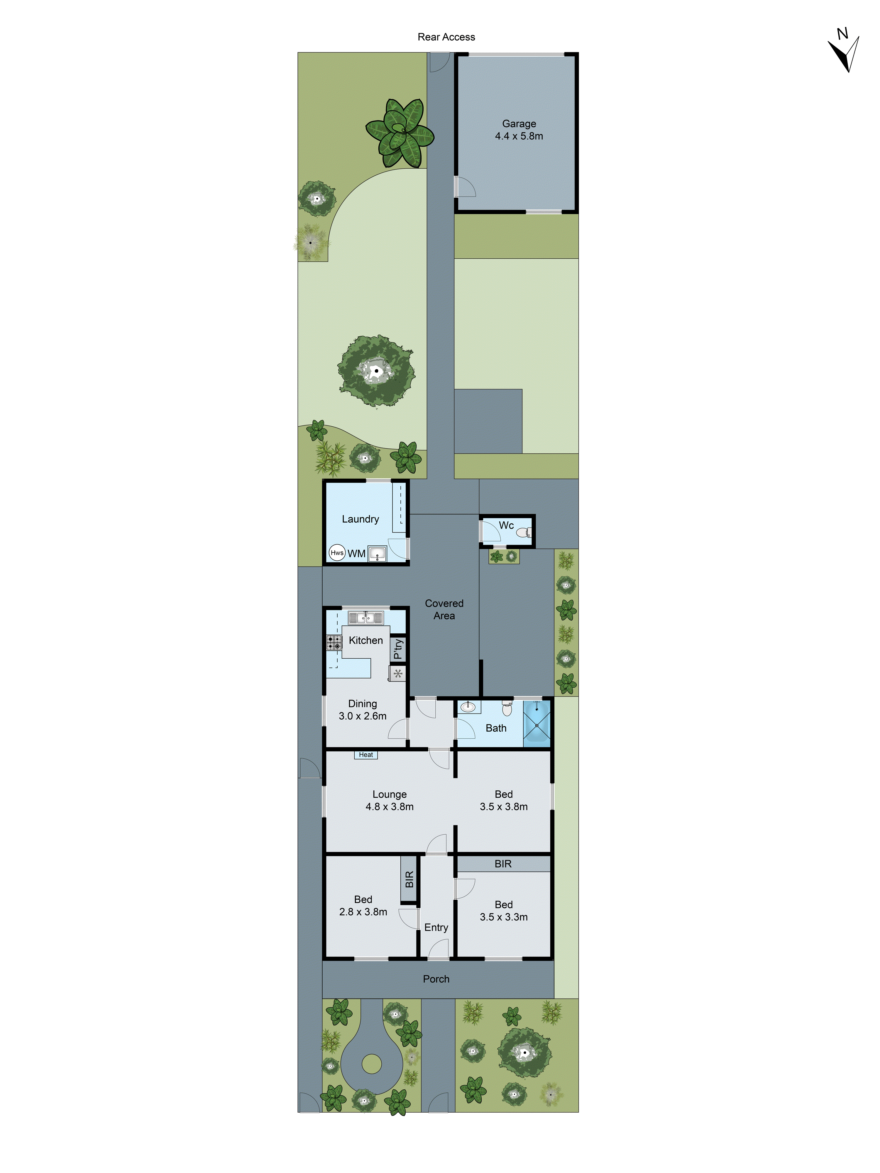 93 Clarence Street, Geelong West VIC 3218 - Floorplan