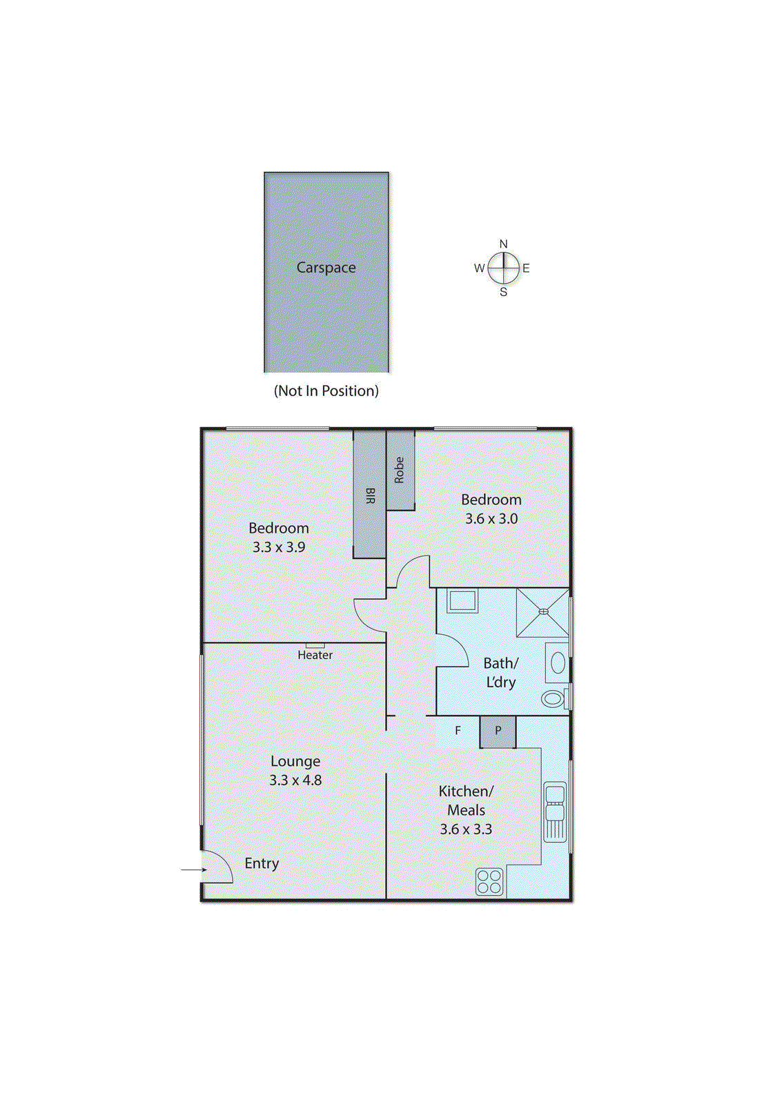 9/3 David Court, Cheltenham VIC 3192 - Floorplan