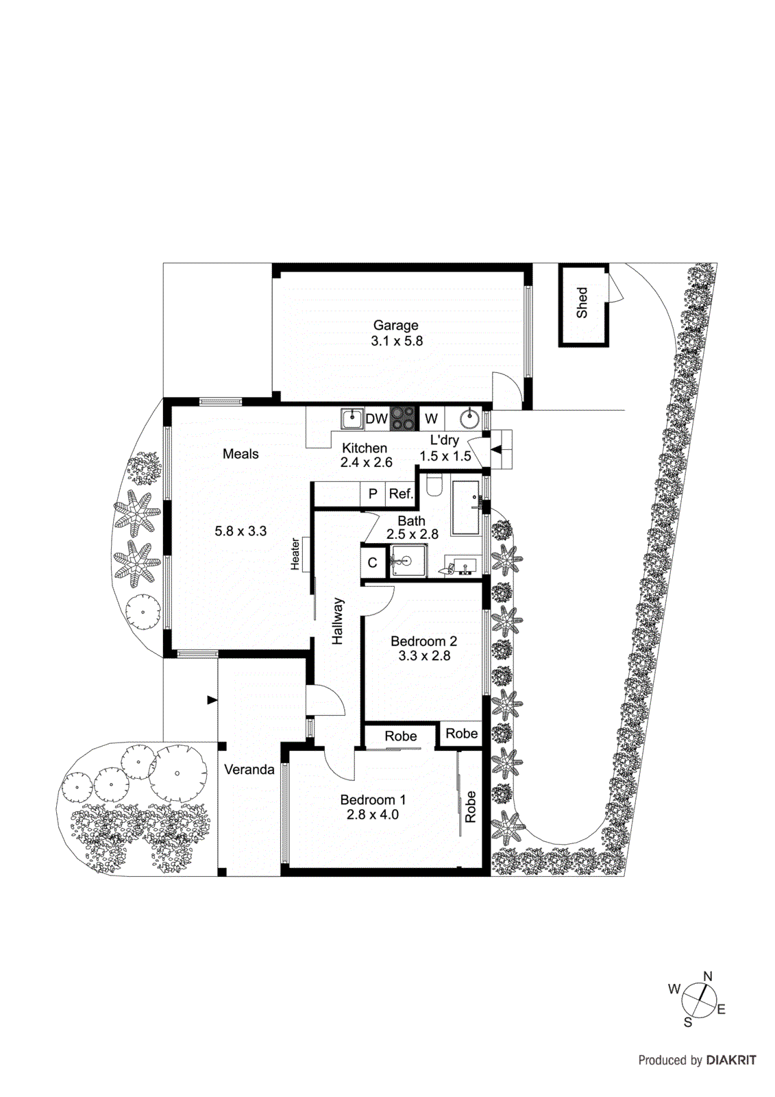 9/3 Golden Avenue, Chelsea VIC 3196 - Floorplan