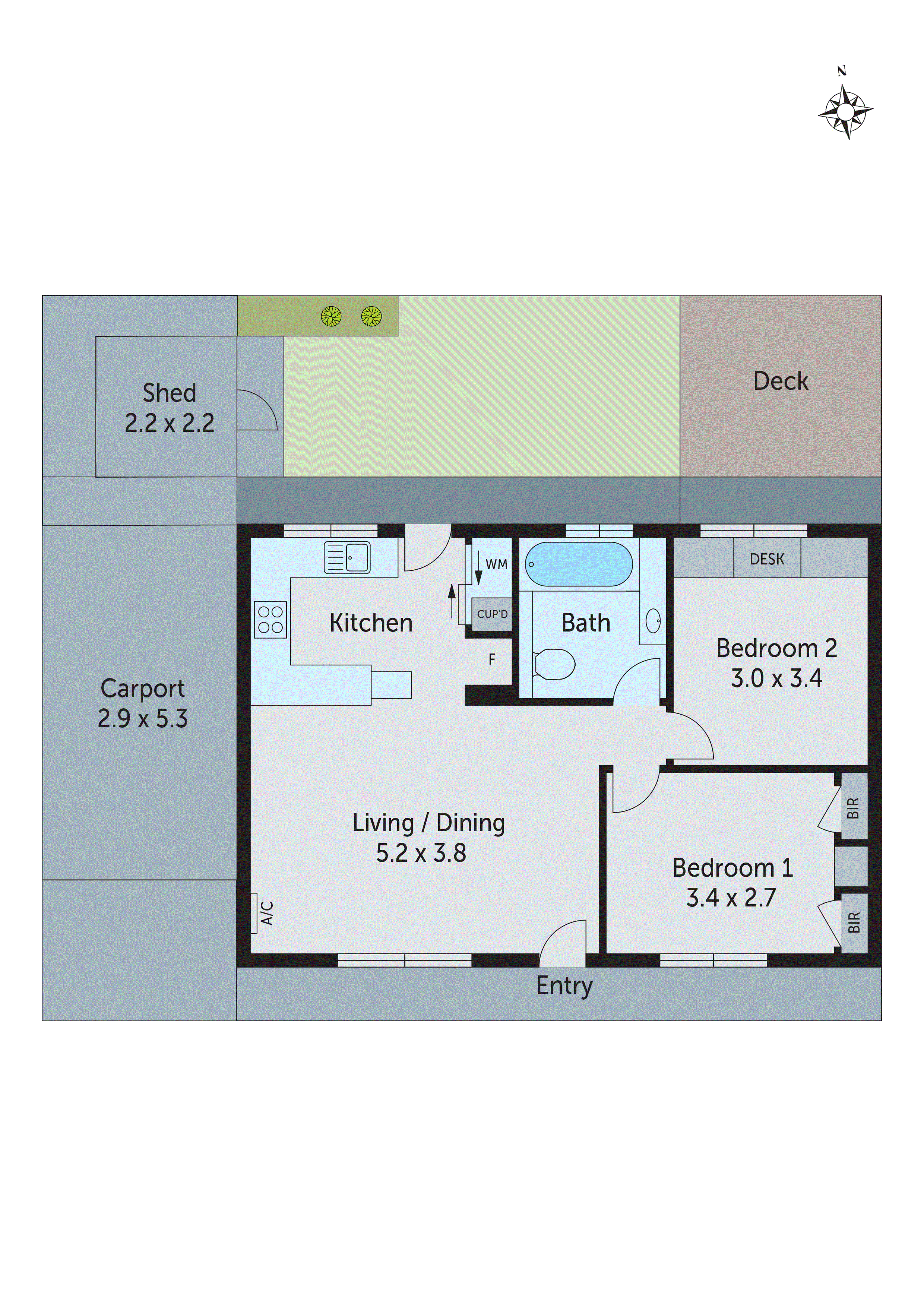 9/3 Hagan Court, Belmont VIC 3216 - Floorplan