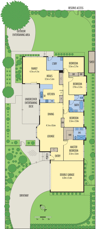 93 Monash Drive, Mulgrave VIC 3170 - Floorplan