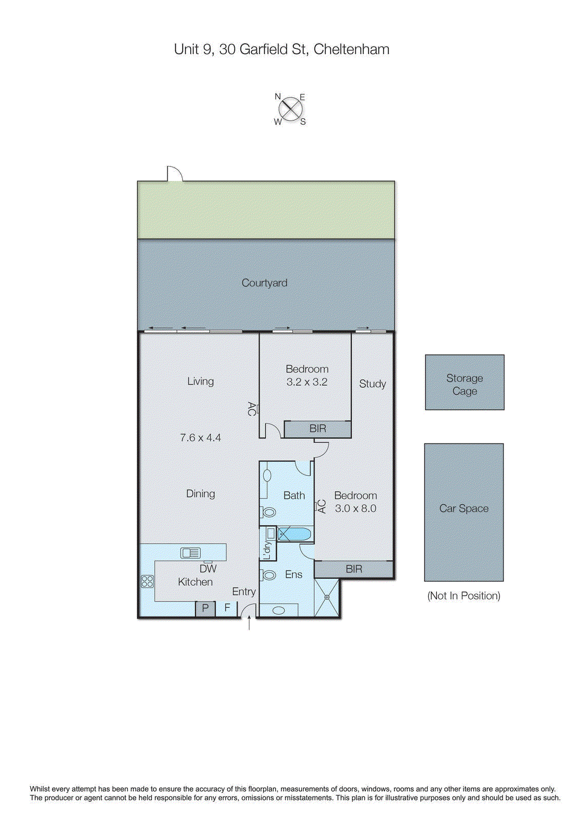 9/30 Garfield Street, Cheltenham VIC 3192 - Floorplan
