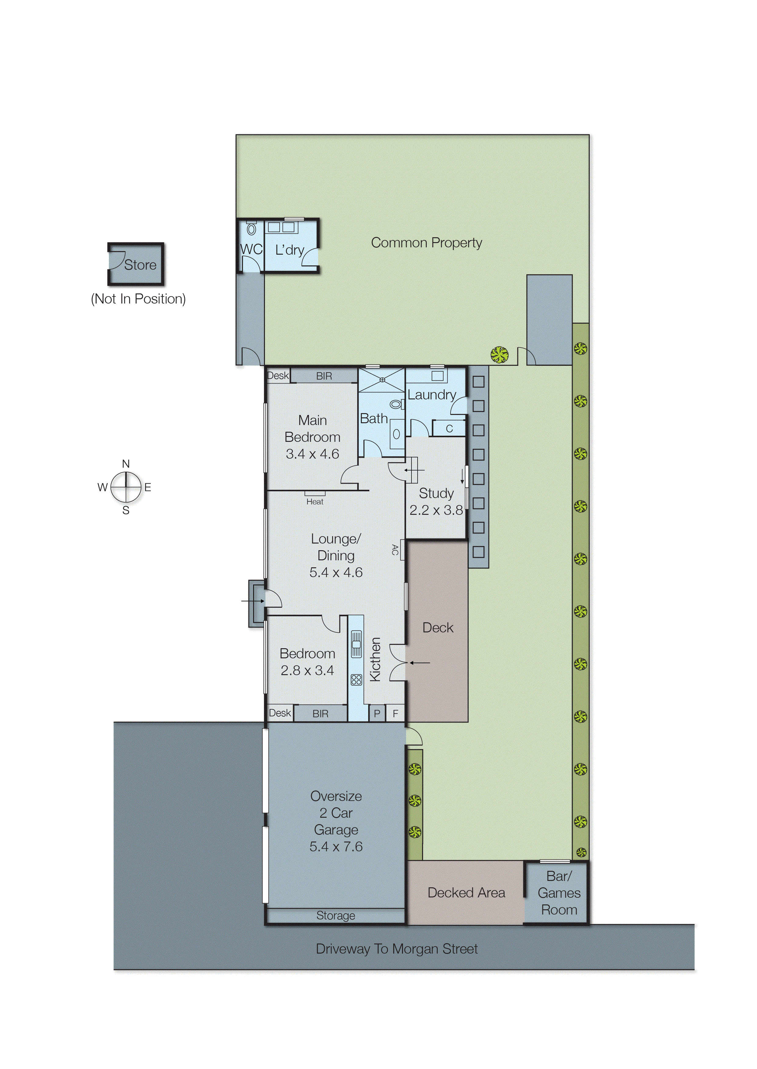 9/315 Nepean (access via Morgan St) Highway, Parkdale VIC 3195 - Floorplan