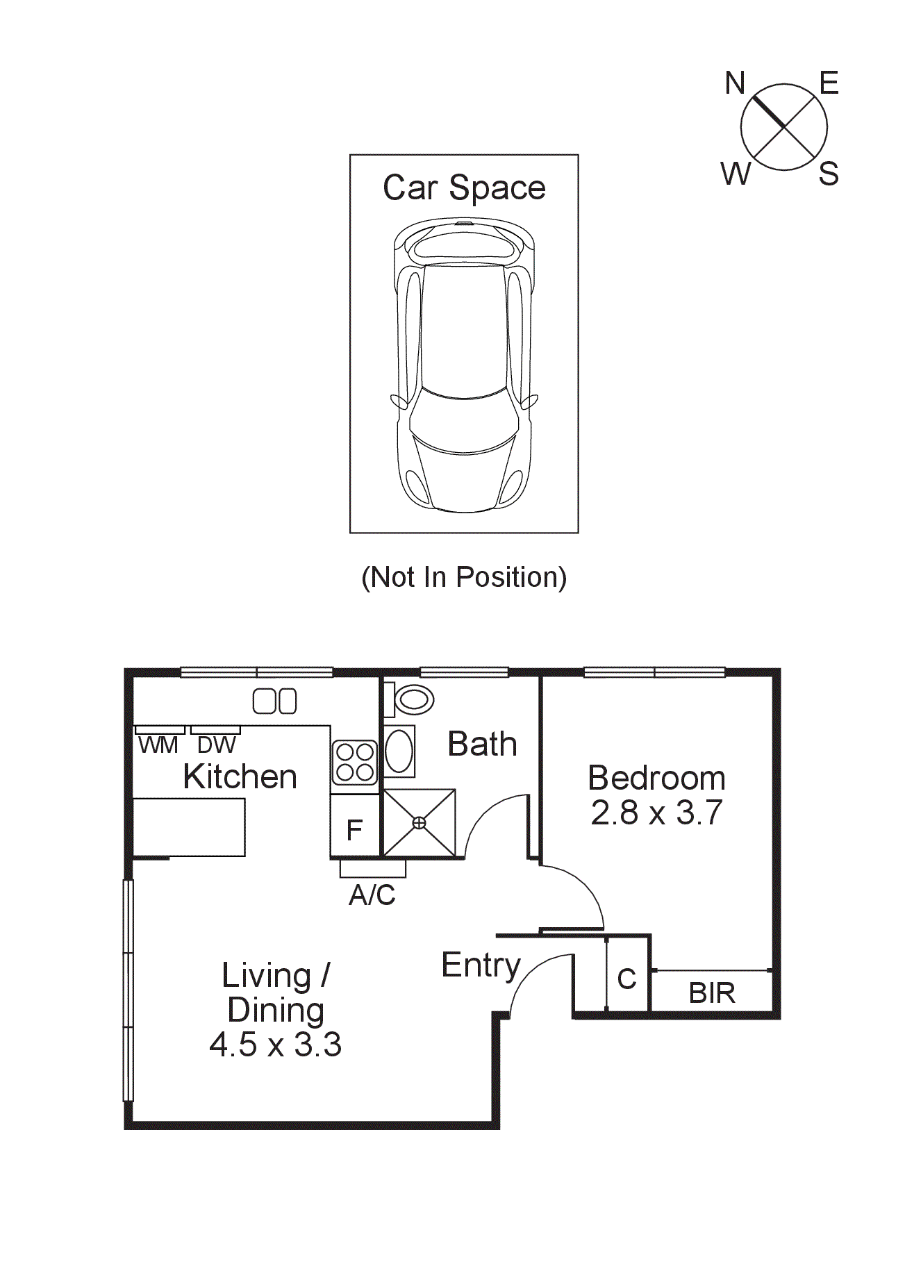 9/32 Aberdeen Road, Prahran VIC 3181 - Floorplan