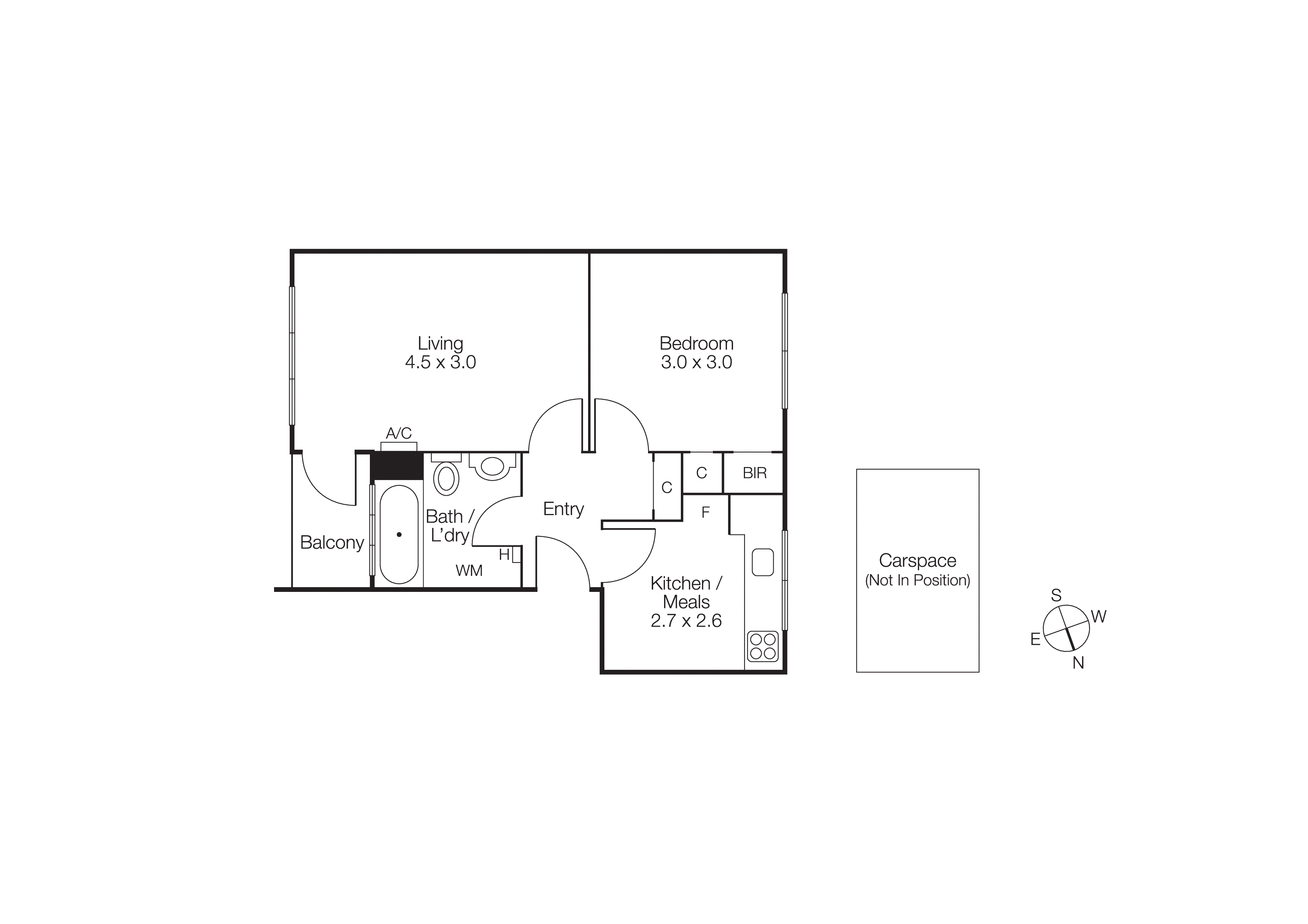 9/33 Charnwood Road, St Kilda VIC 3182 - Floorplan