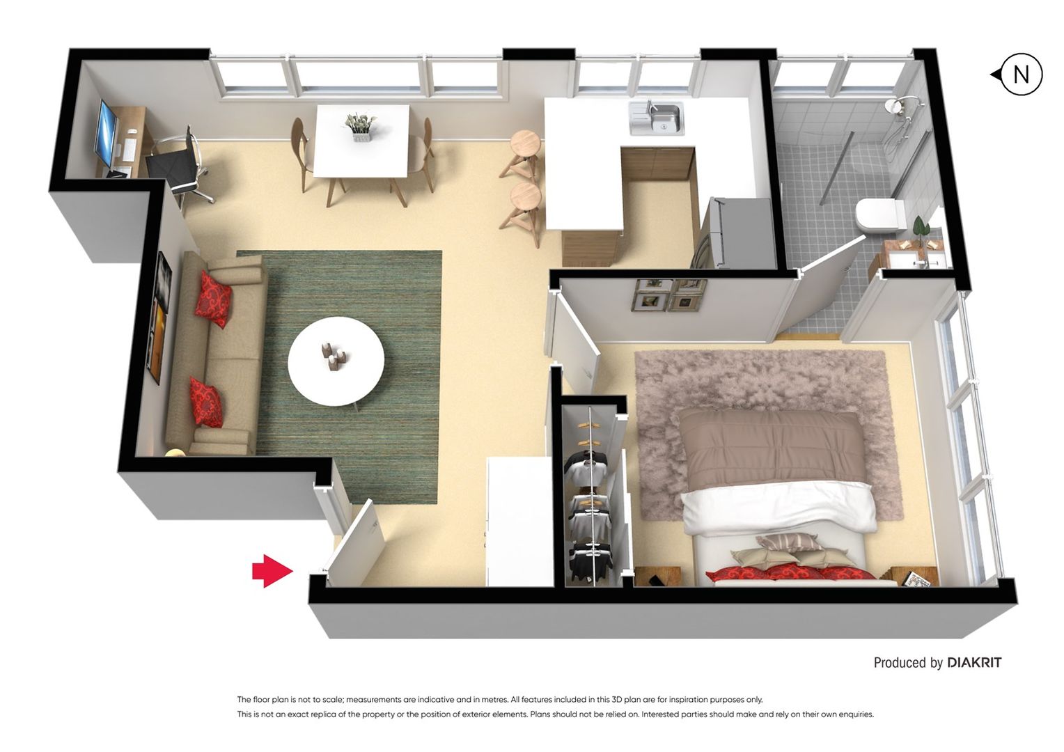 9/372 Toorak Road, SOUTH YARRA VIC 3141 - Floorplan