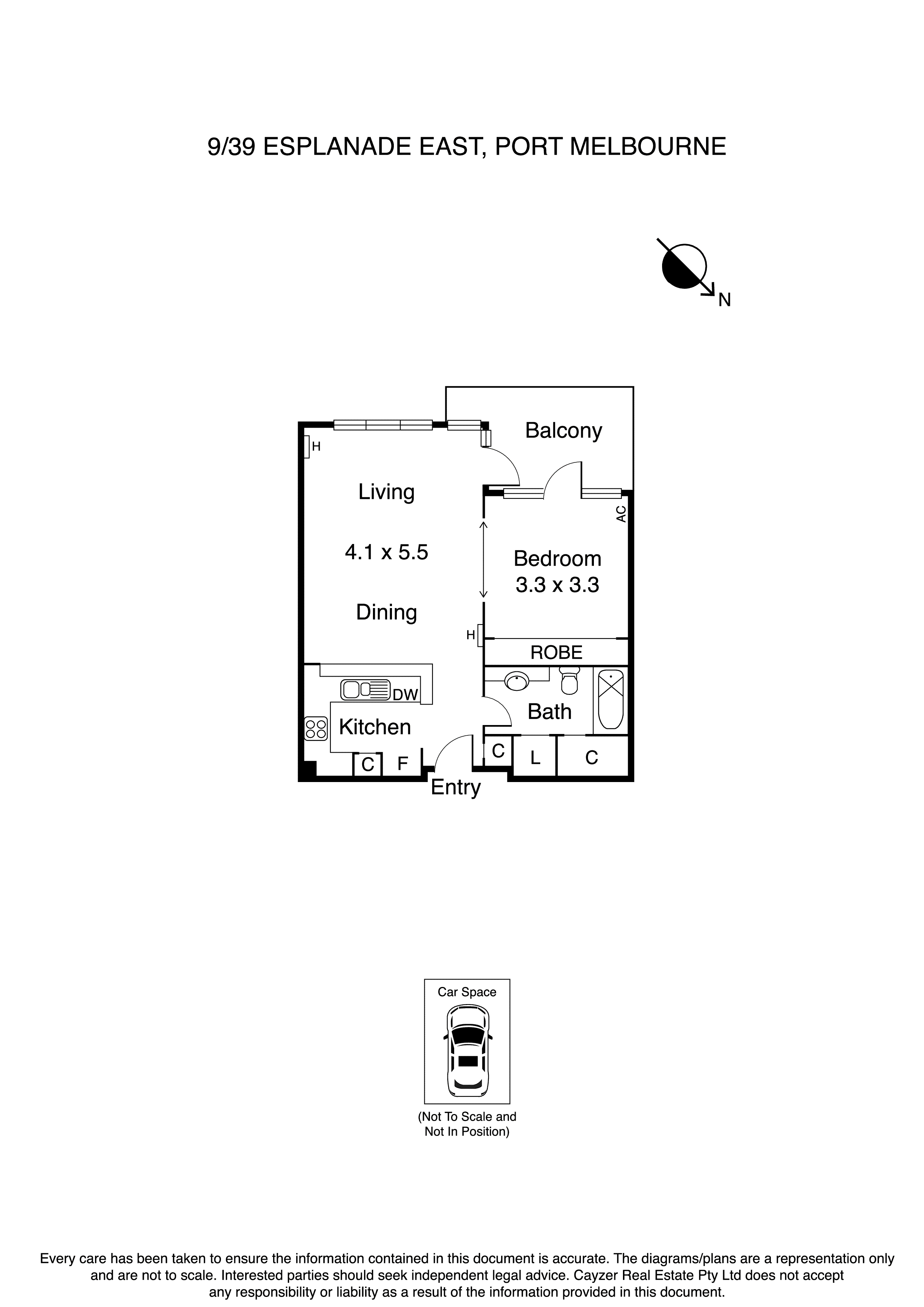 9/39 Esplanade East, Port Melbourne VIC 3207 - Floorplan