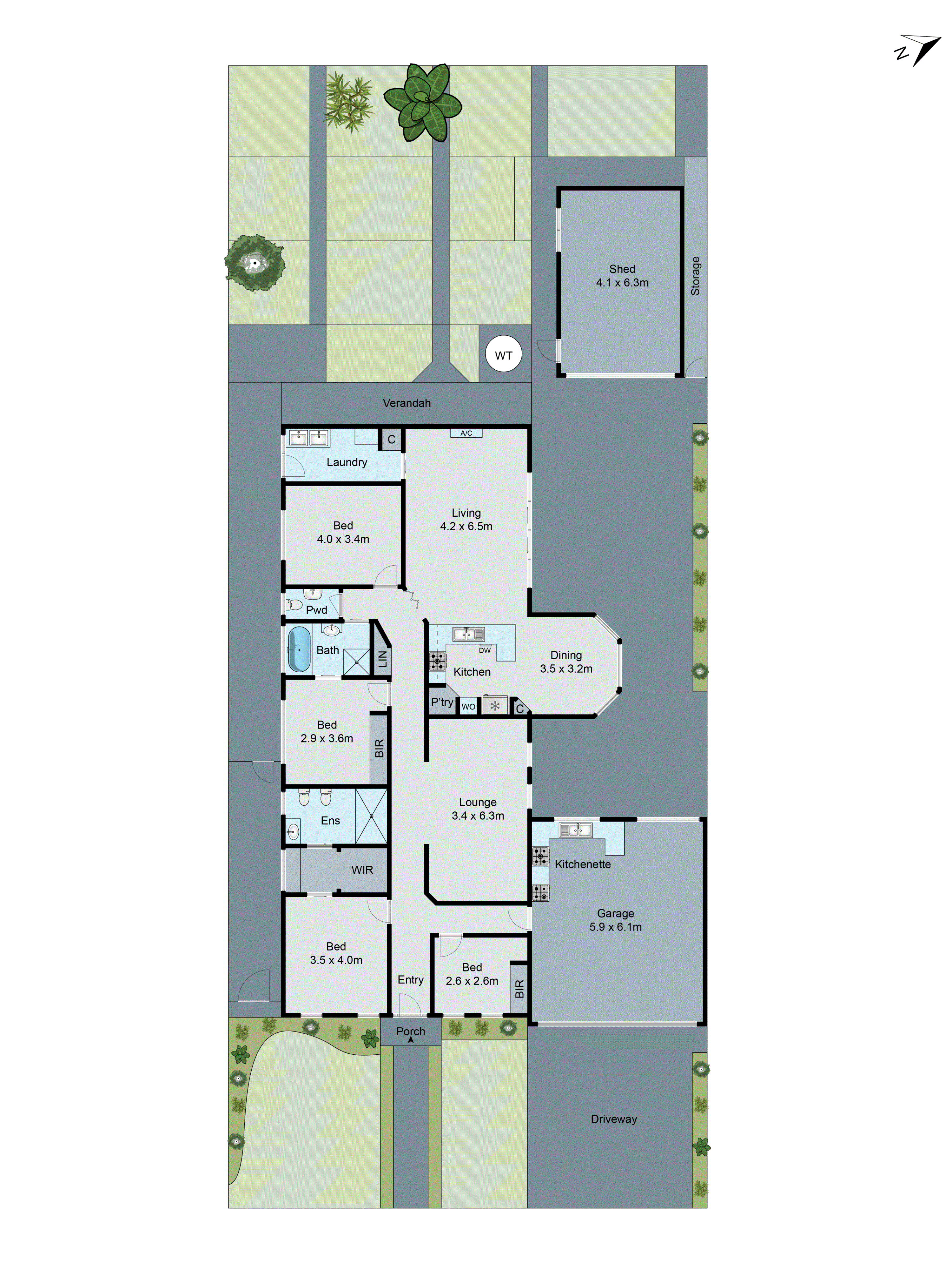 94 Calvert Street, Hamlyn Heights VIC 3215 - Floorplan