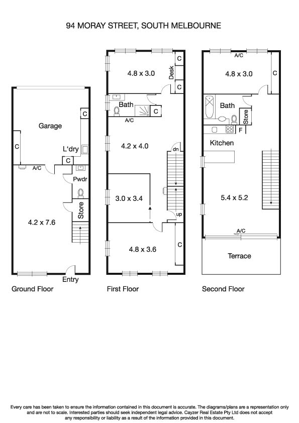 94 Moray Street, SOUTHBANK VIC 3006 - Floorplan