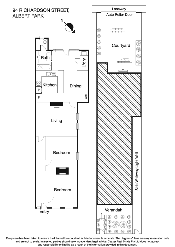 94 Richardson Street, ALBERT PARK VIC 3206 - Floorplan