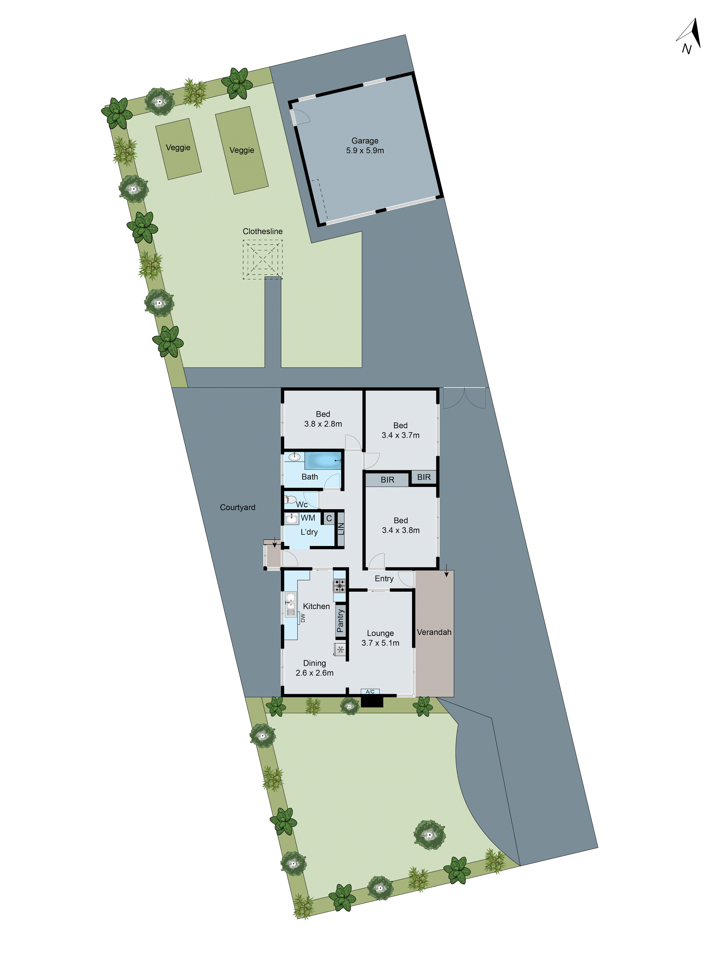 94 Ruhamah Avenue, Bell Post Hill VIC 3215 - Floorplan