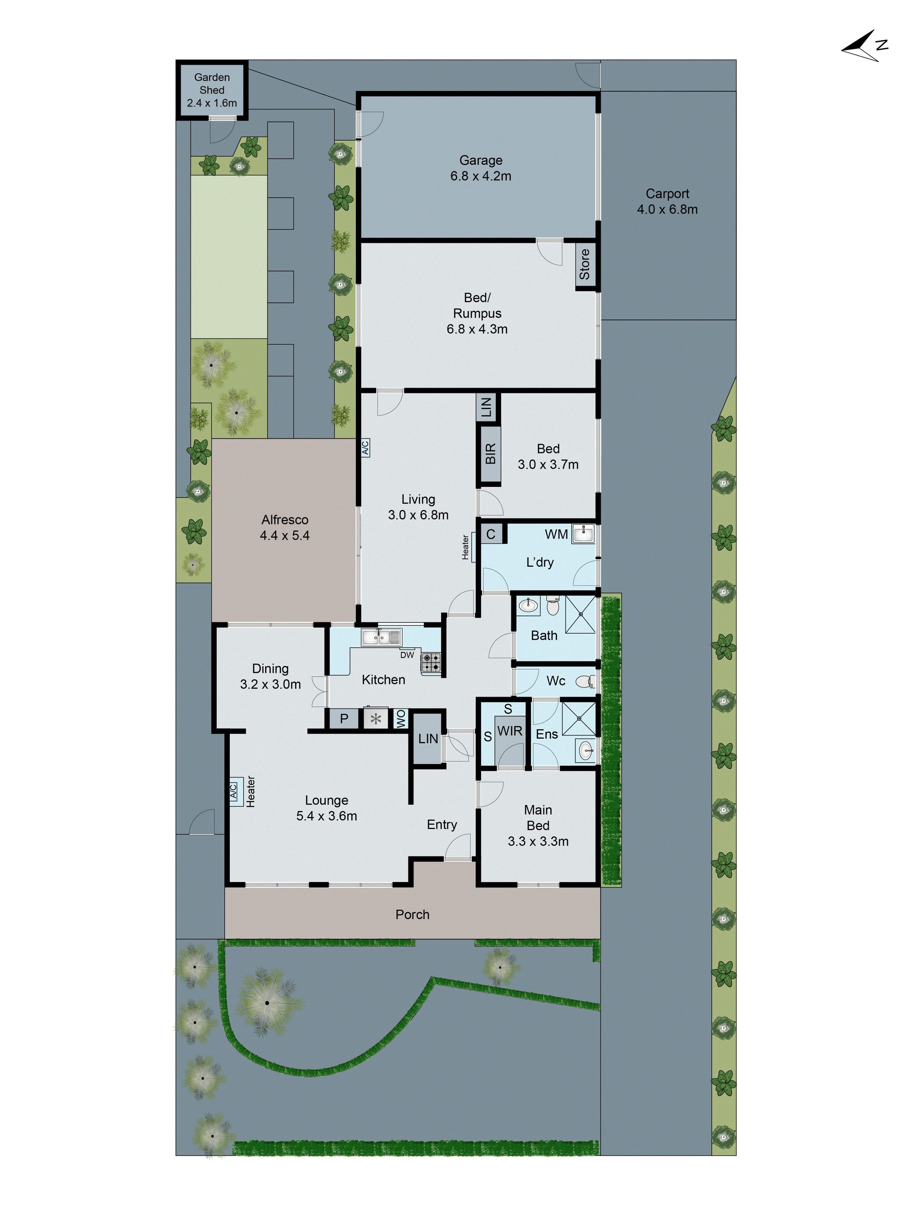 94 Tahara Street, Hamlyn Heights VIC 3215 - Floorplan