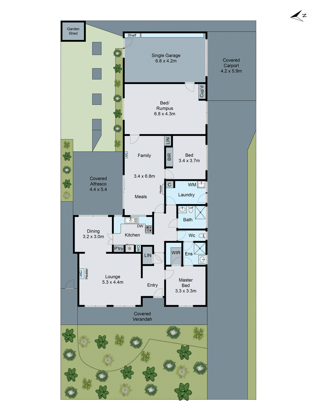 94 Tahara Street, Hamlyn Heights VIC 3215 - Floorplan