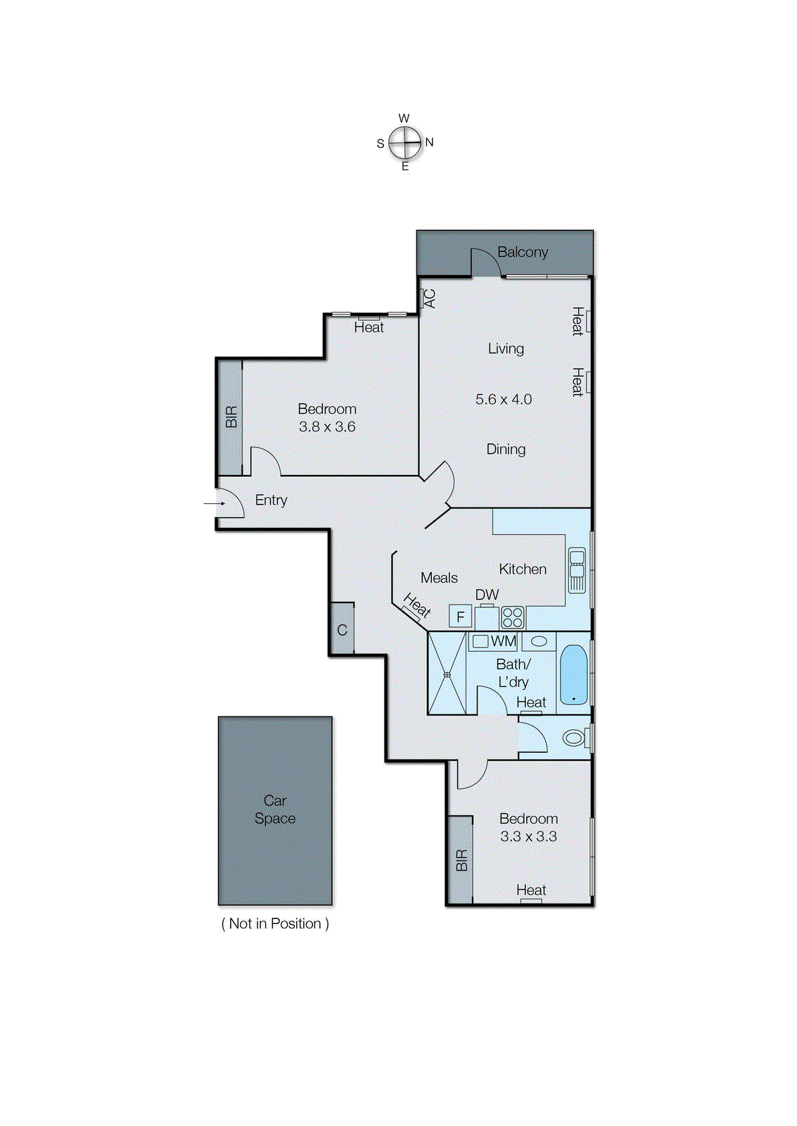 9/41-43 Alma Road, St Kilda VIC 3182 - Floorplan