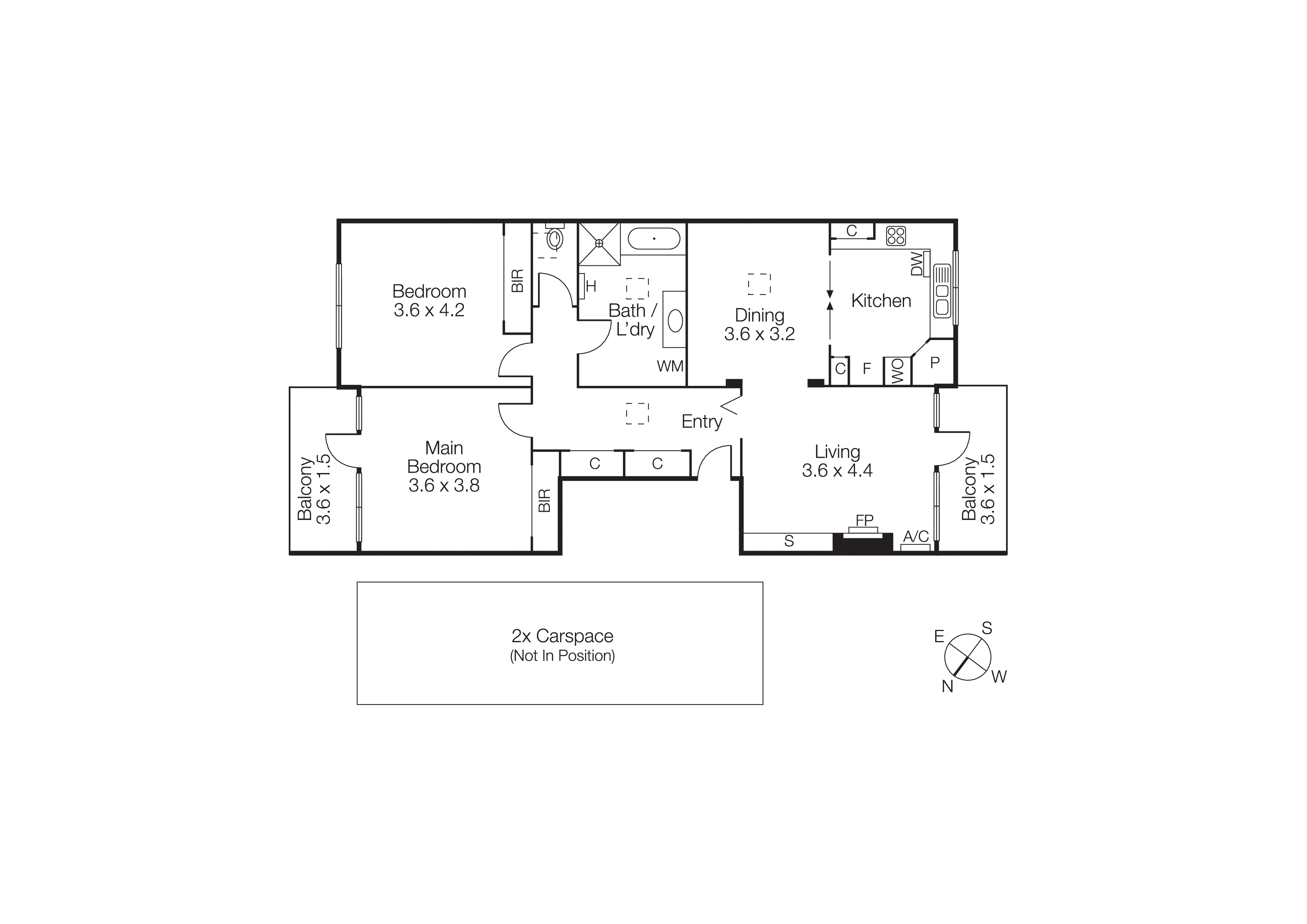 9/41 Nepean Highway, Elsternwick VIC 3185 - Floorplan