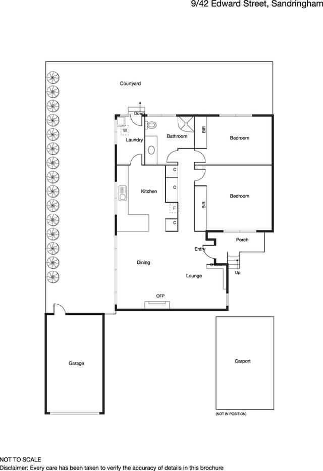 9/42 Edward Street, SANDRINGHAM VIC 3191 - Floorplan