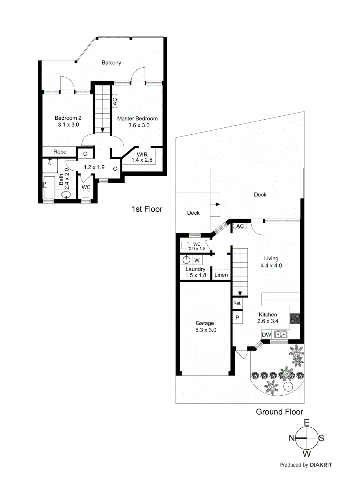 9/44 Nepean Highway, Seaford VIC 3198 - Floorplan