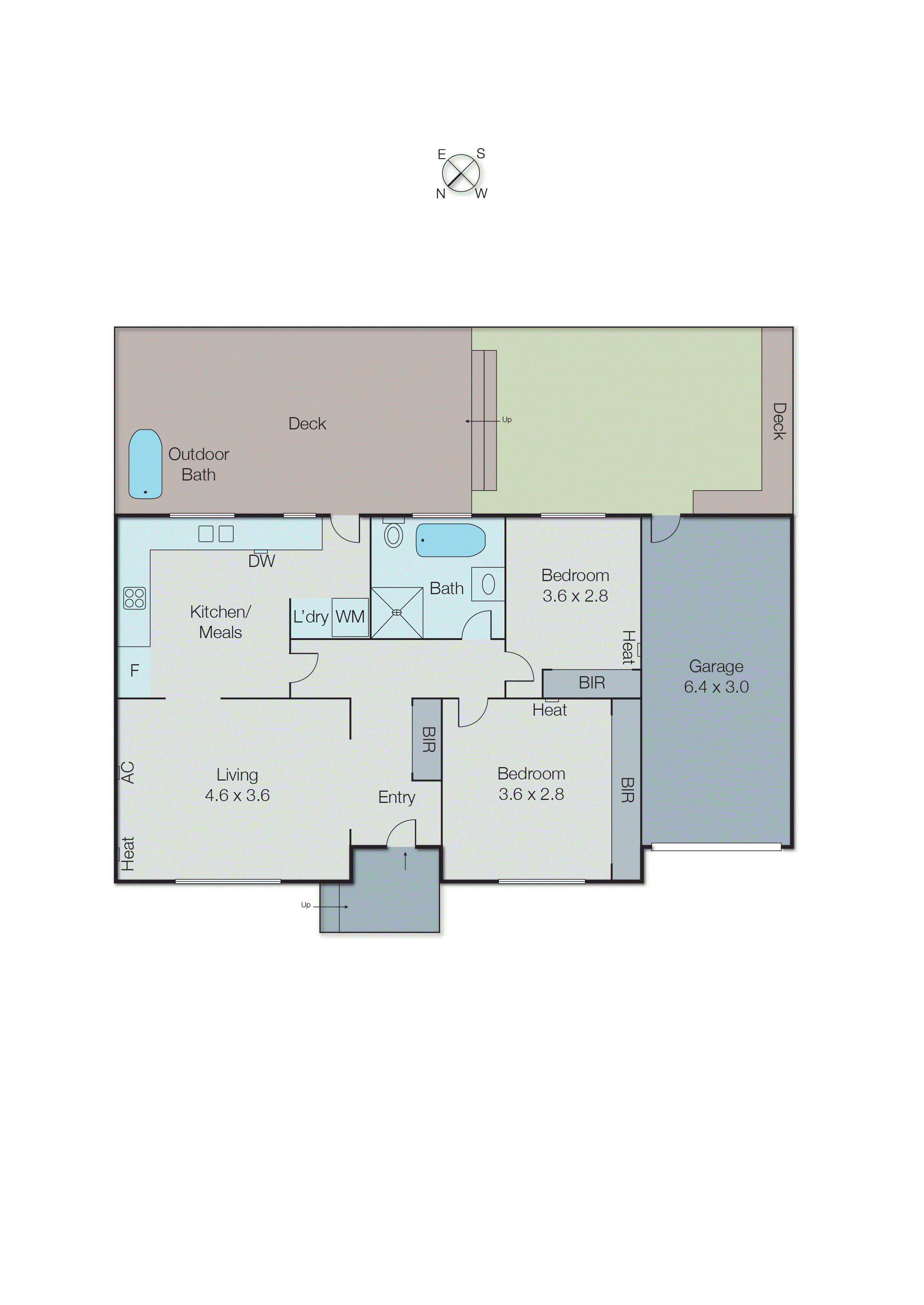 9/464 Como Parade West, Mordialloc VIC 3195 - Floorplan