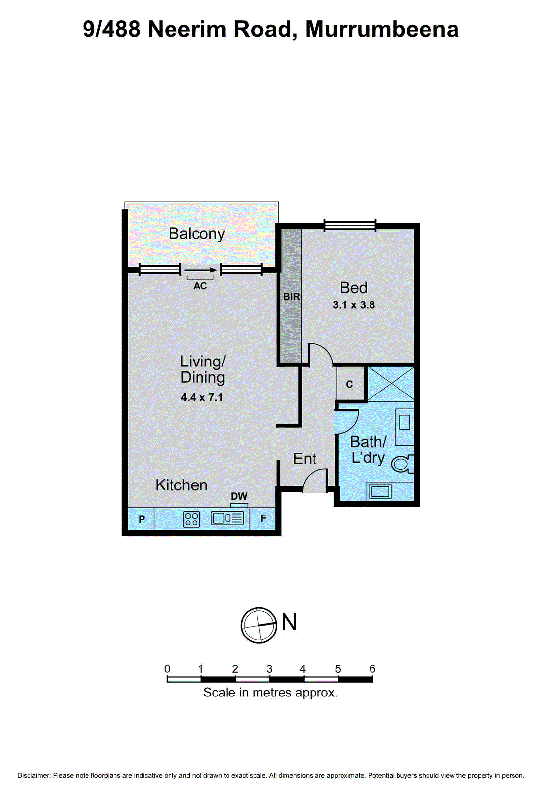 9/488 Neerim Road, Murrumbeena VIC 3163 - Floorplan