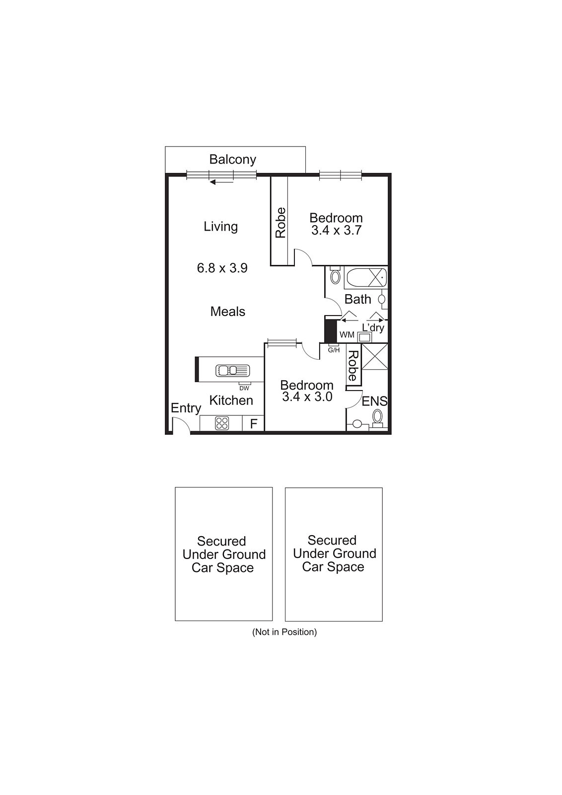 9/498 North Road, Ormond VIC 3204 - Floorplan