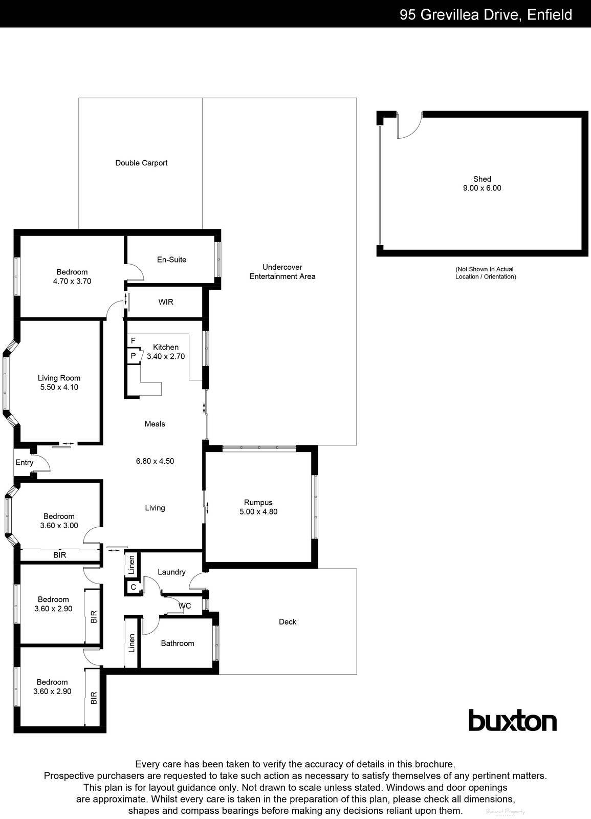 95 Grevillea Drive, Enfield VIC 3352 - Floorplan