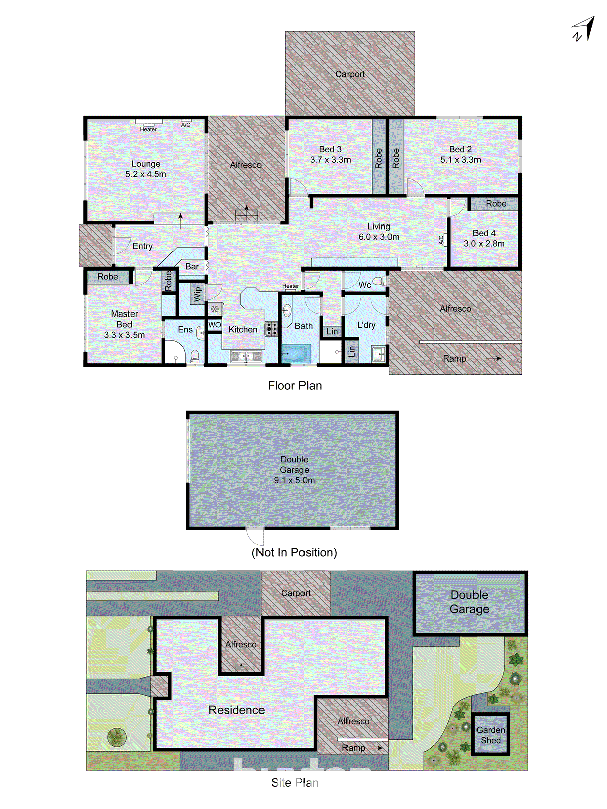 95 Moruya Drive, Grovedale VIC 3216 - Floorplan
