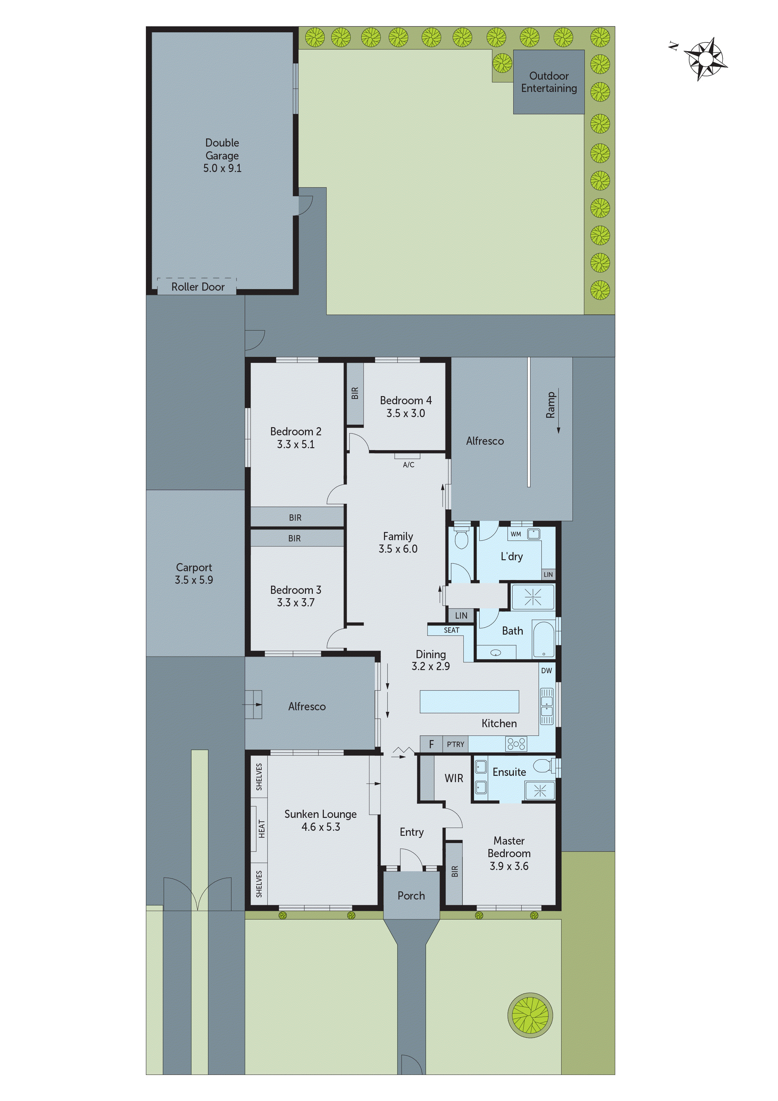 95 Moruya Drive, Grovedale VIC 3216 - Floorplan