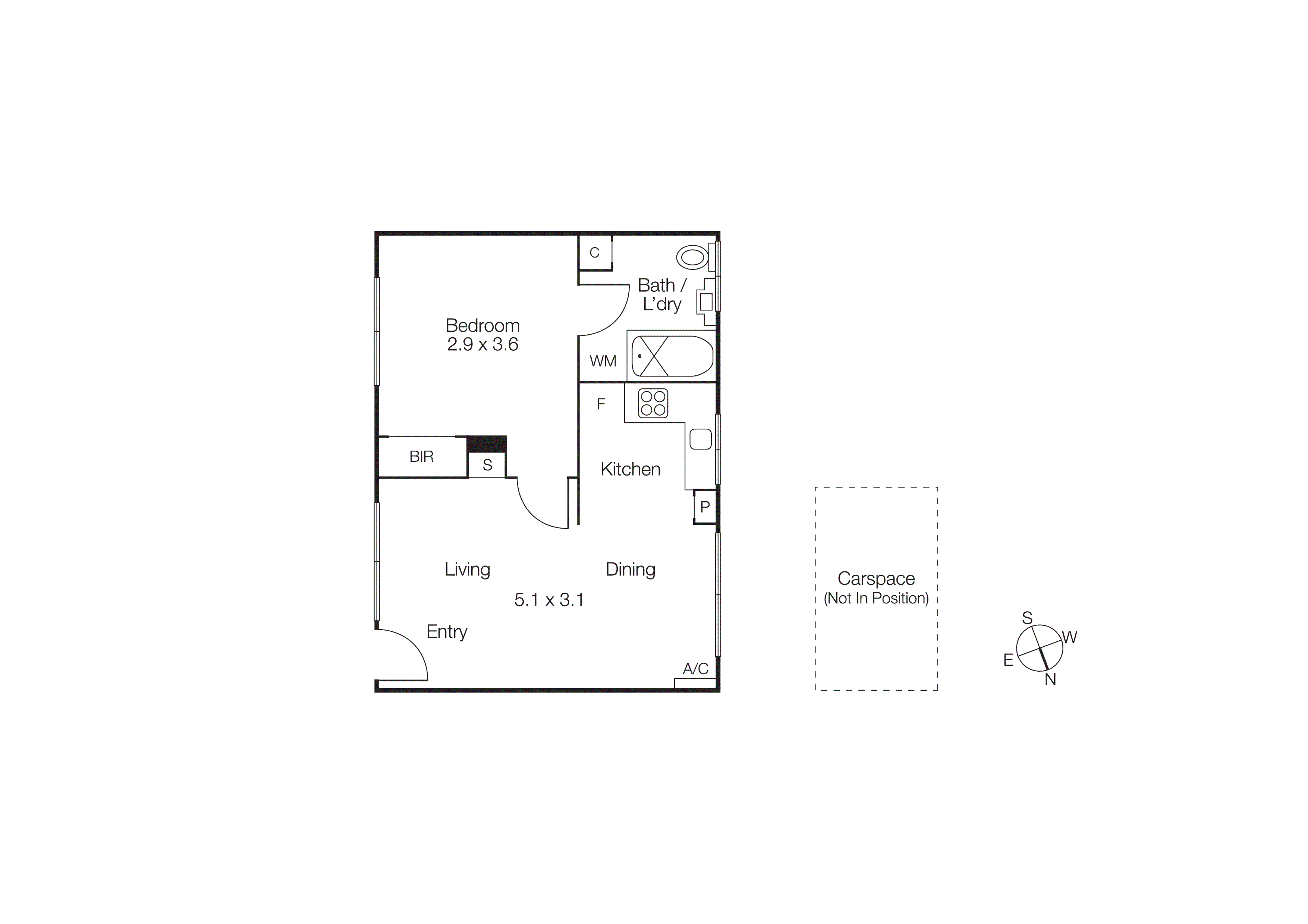 9/5 Redan Street, St Kilda VIC 3182 - Floorplan