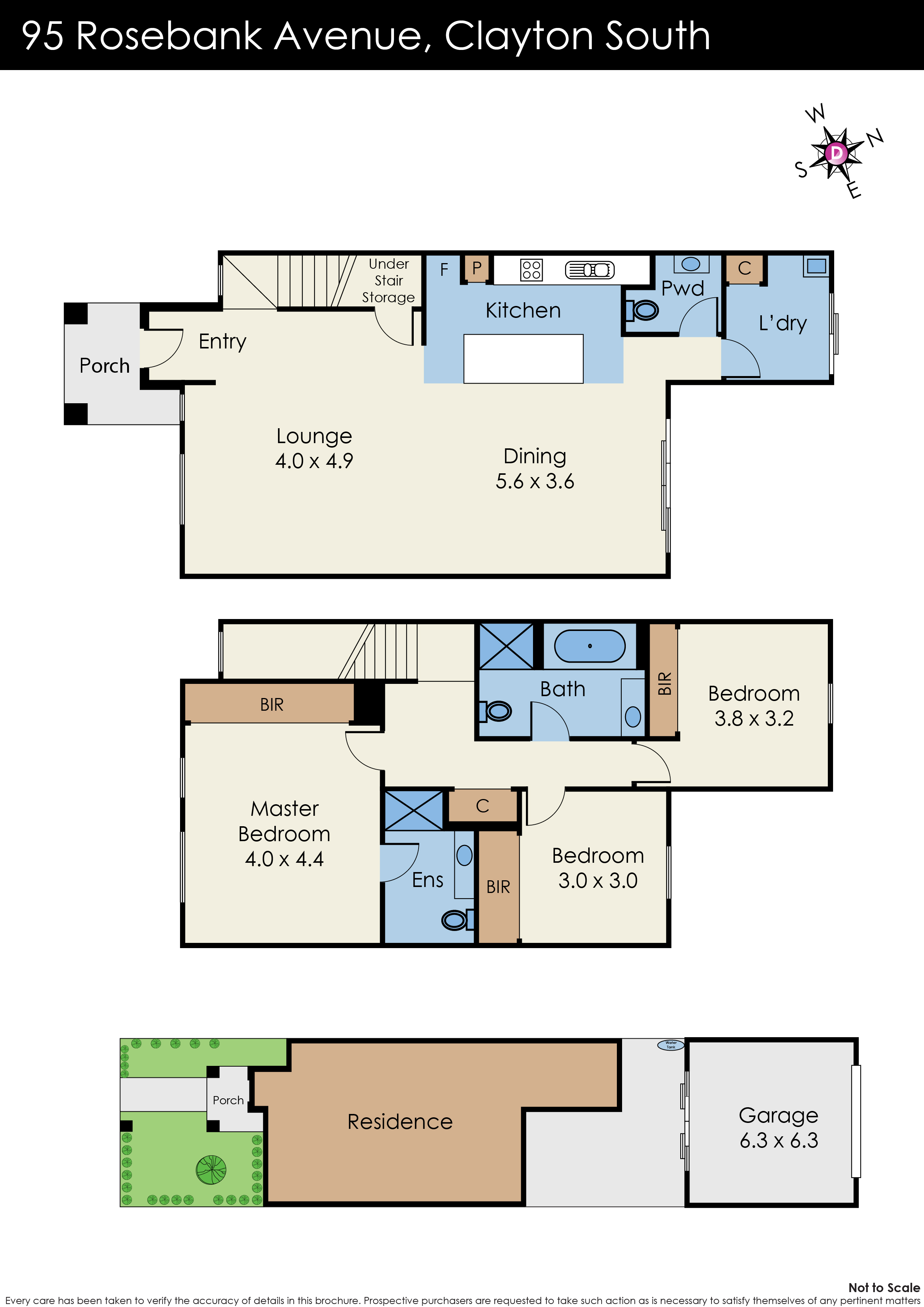 95 Rosebank Avenue, CLAYTON SOUTH VIC 3169 - Floorplan