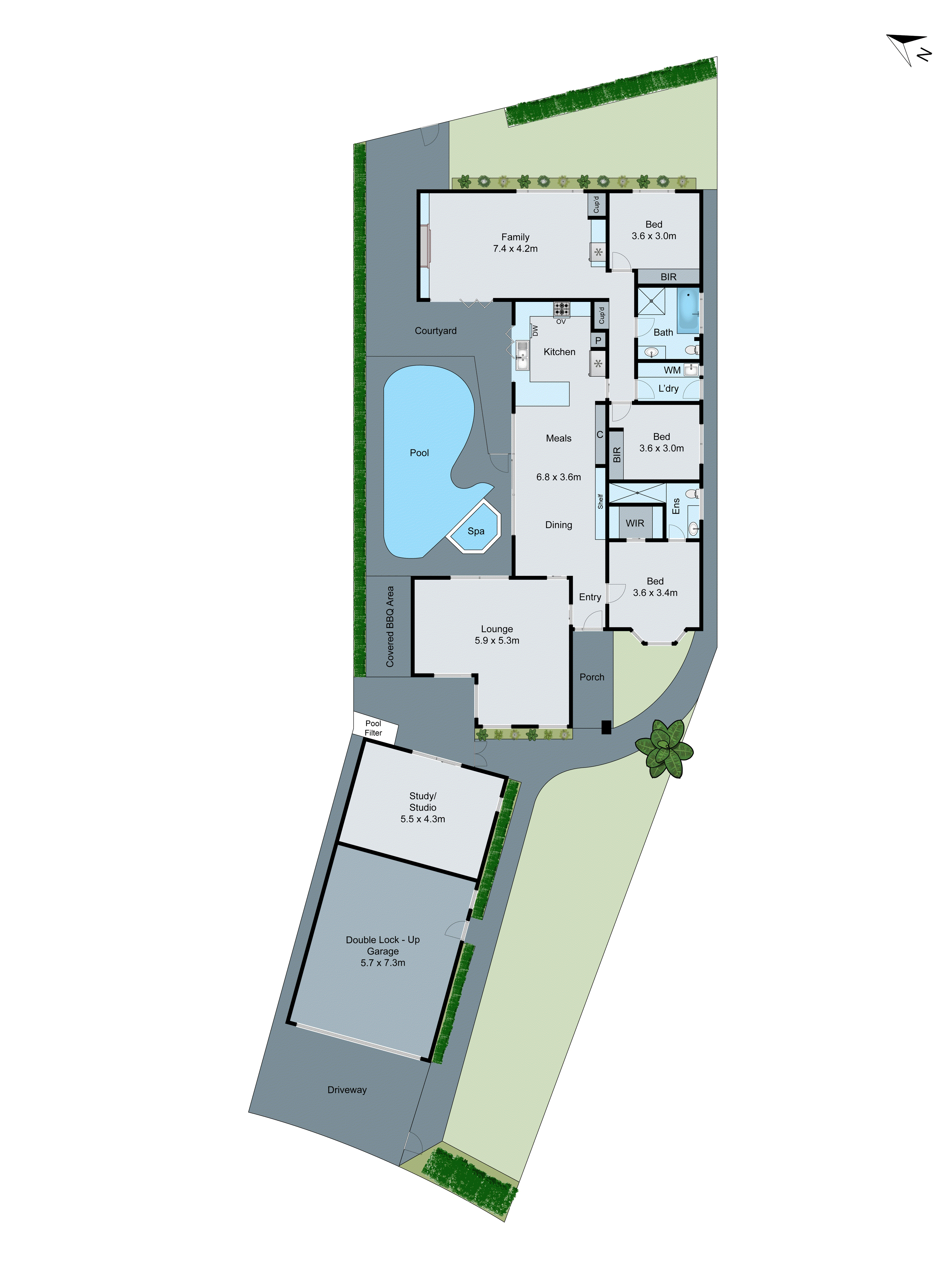 95 Tarongo Drive, Aspendale VIC 3195 - Floorplan