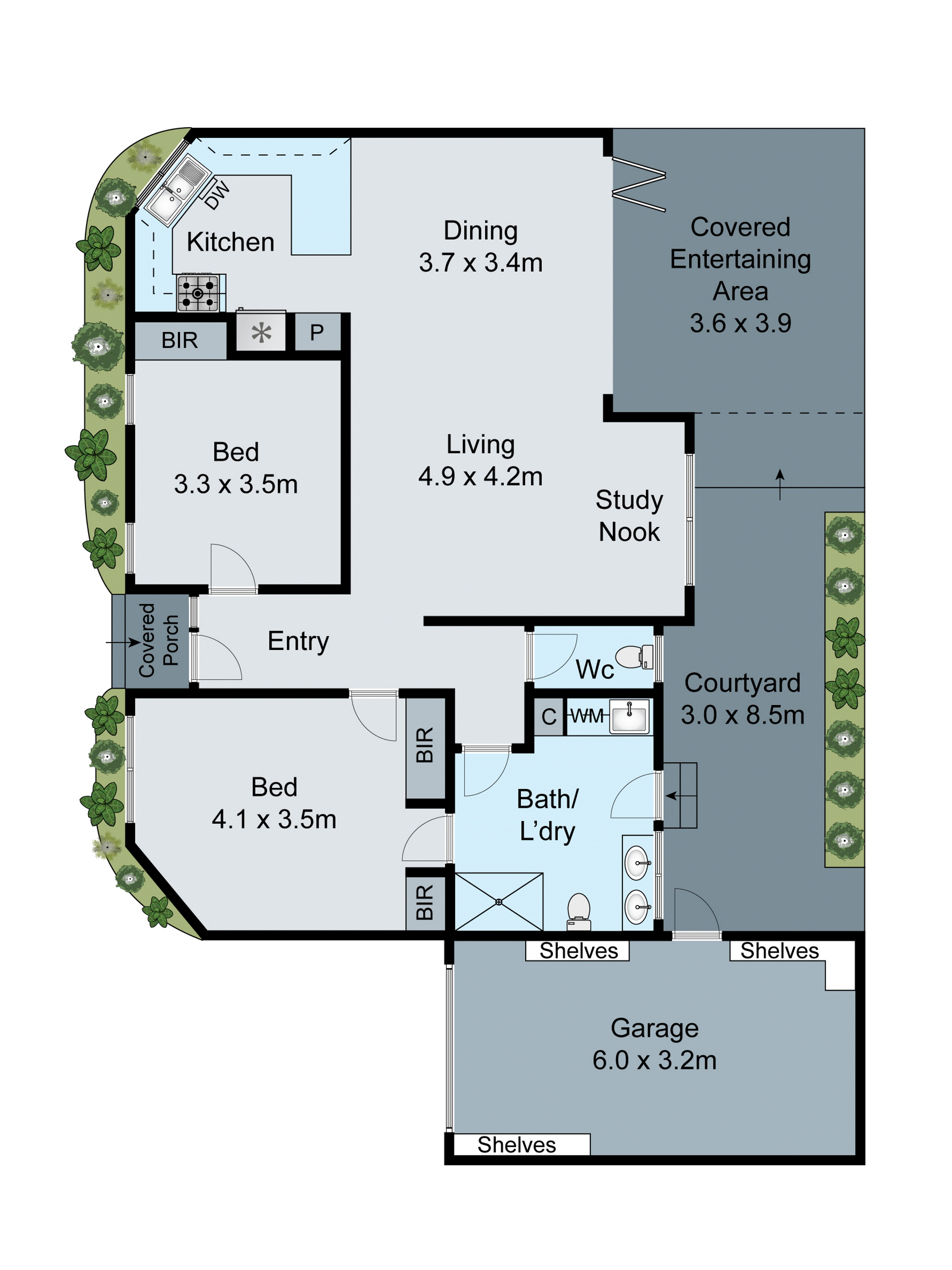 9/502 Neerim Road, Murrumbeena VIC 3163 - Floorplan