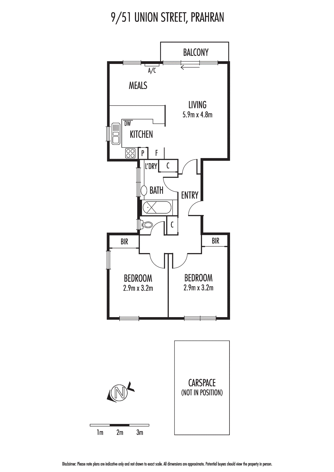 9/51 Union Street, Windsor VIC 3181 - Floorplan