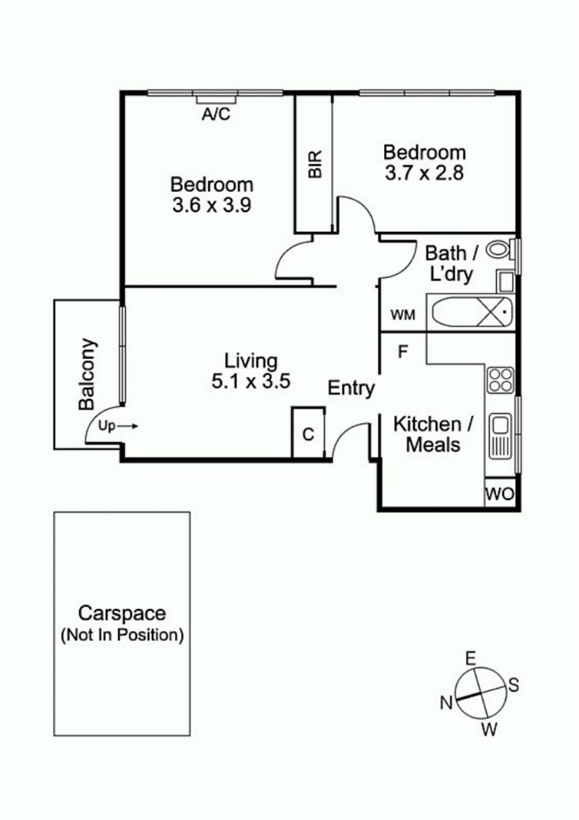 9/53 Hotham Street, St Kilda East VIC 3183 - Floorplan