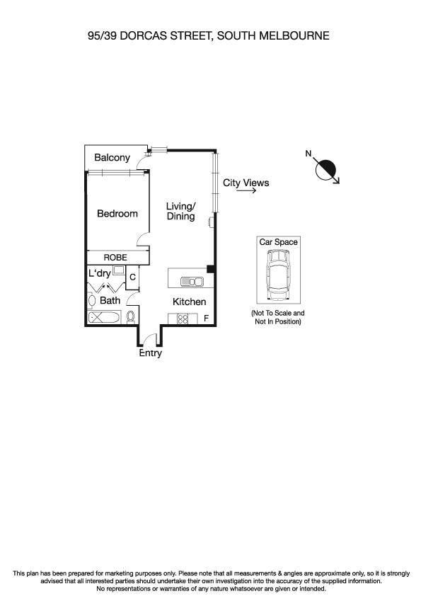 95/39 Dorcas Street, SOUTH MELBOURNE VIC 3205 - Floorplan