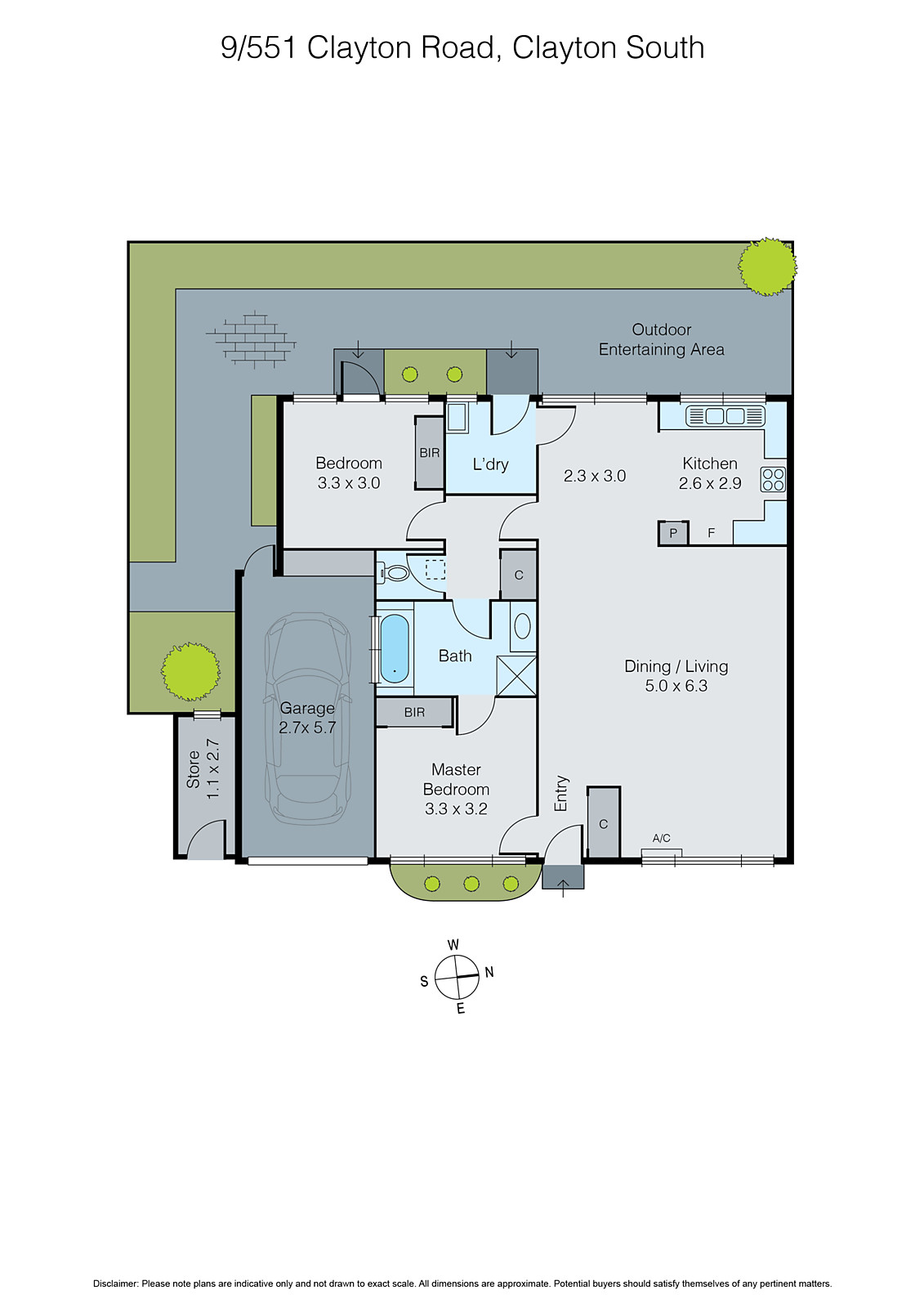 9/551-553 Clayton Road, Clayton South VIC 3169 - Floorplan