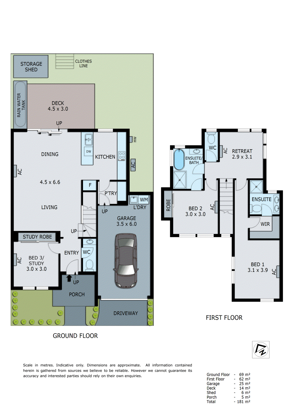 9/57 Tootal Road, Dingley Village VIC 3172 - Floorplan
