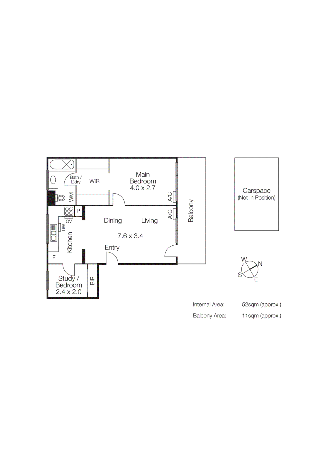 9/58 Barkly Street, St Kilda VIC 3182 - Floorplan