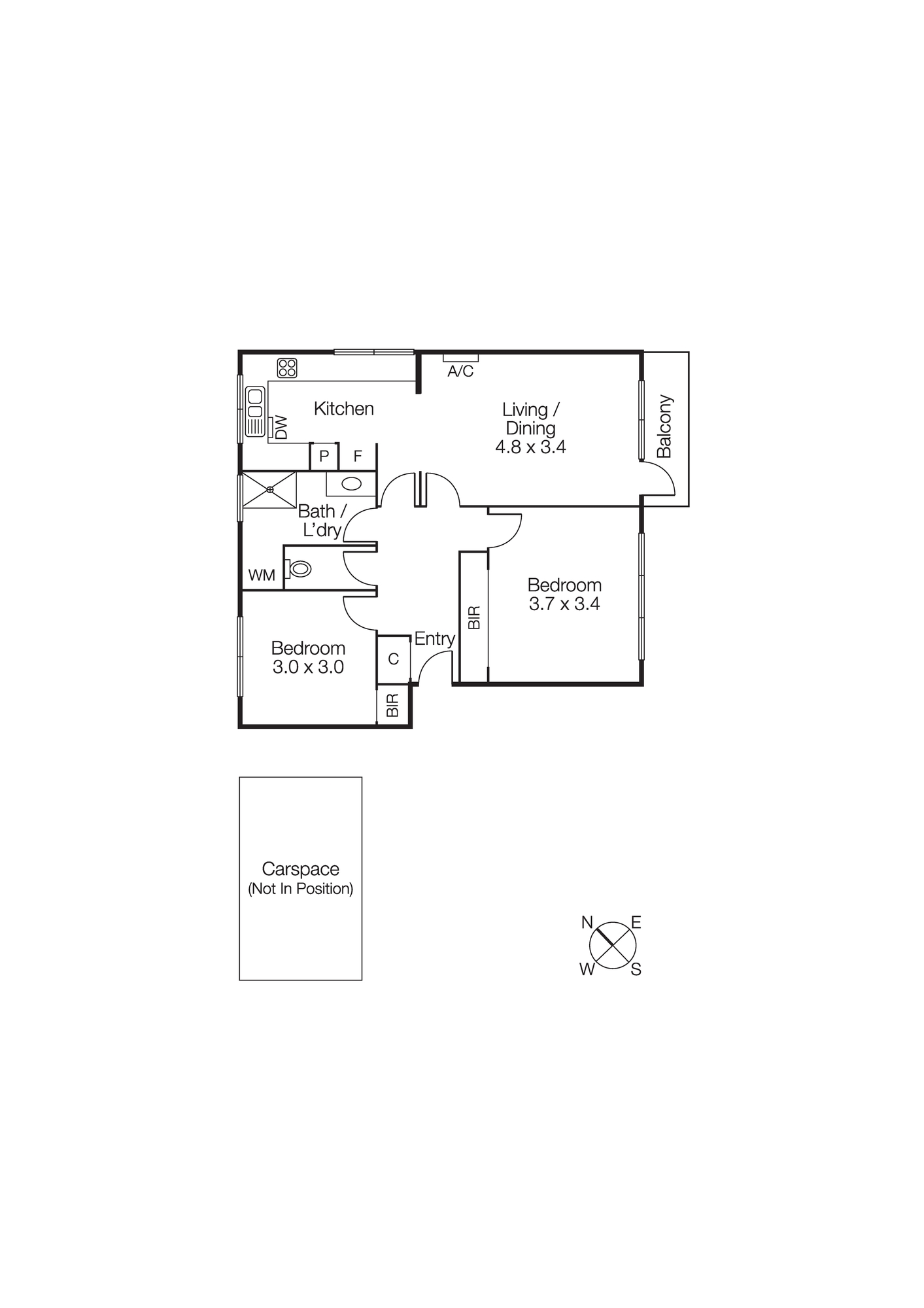 9/59 Ormond Road, ELWOOD VIC 3184 - Floorplan