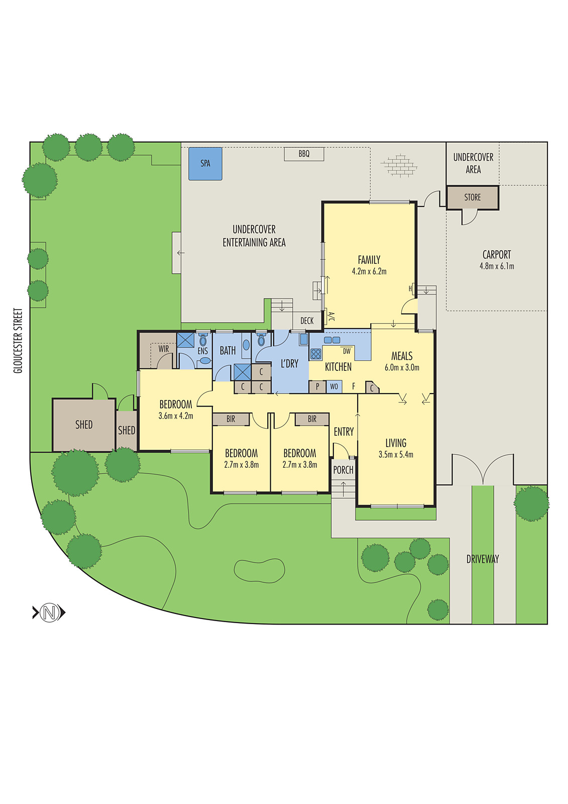 96 Burdoo Drive, Grovedale VIC 3216 - Floorplan