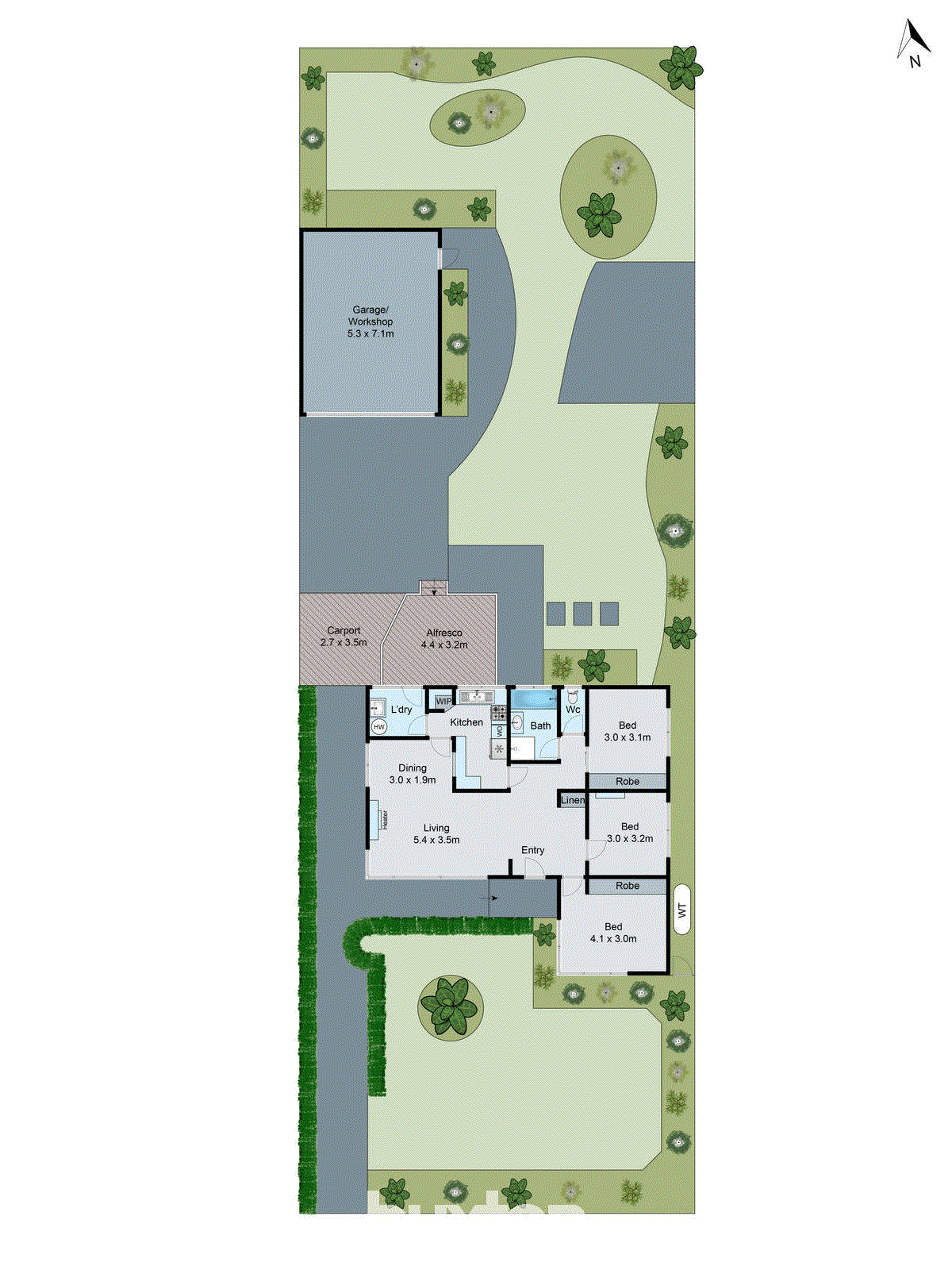 96 Fairy Street, Bell Post Hill VIC 3215 - Floorplan