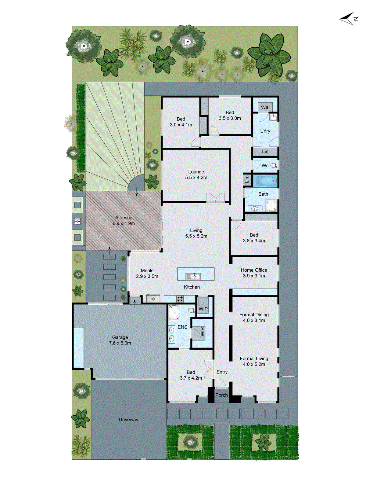 96 Fogarty Avenue, Highton VIC 3216 - Floorplan