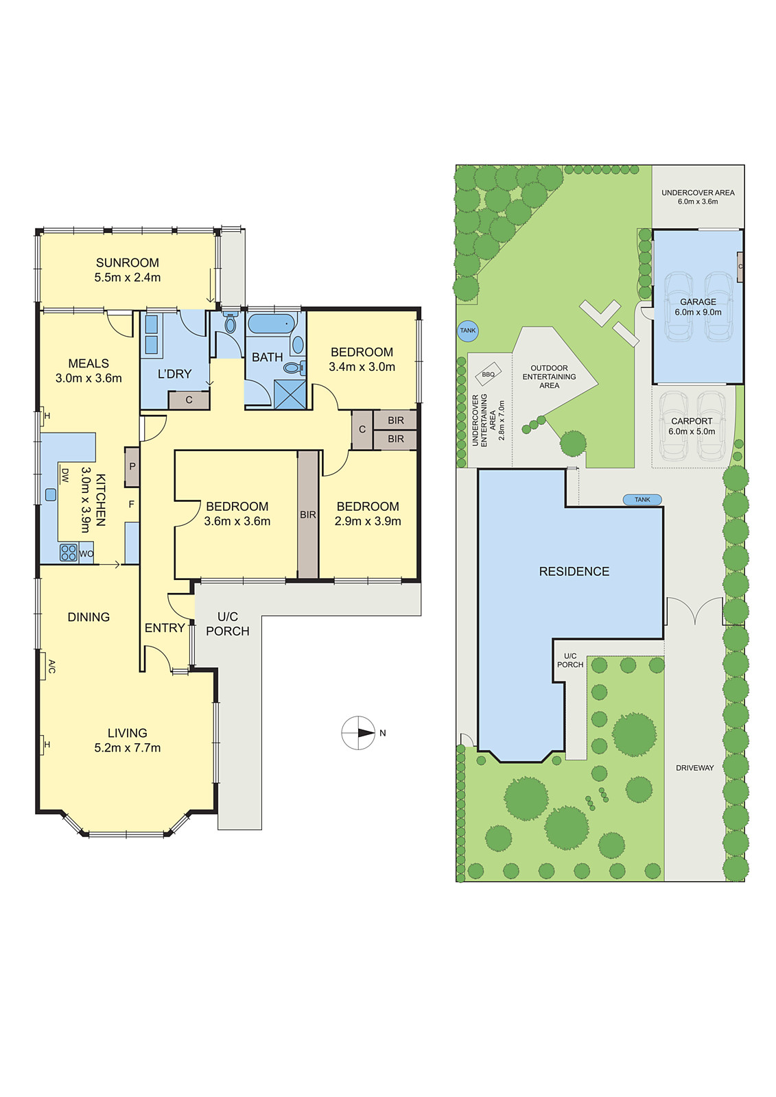 96 Helms Street, Newcomb VIC 3219 - Floorplan