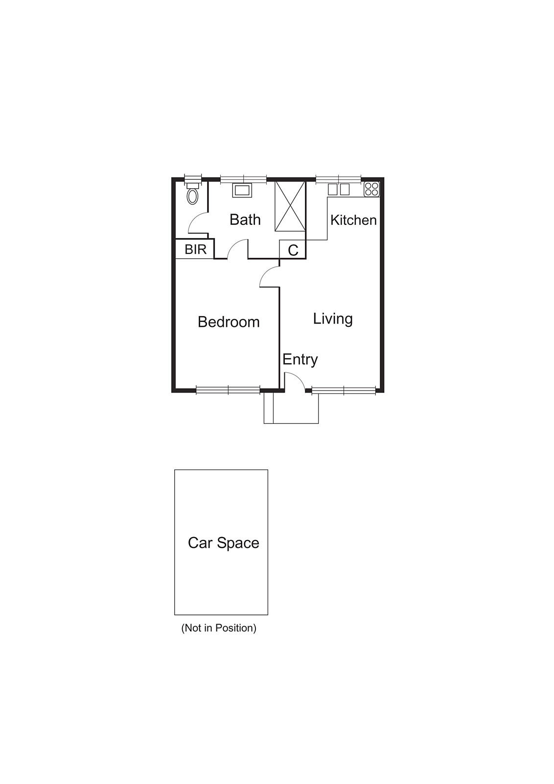 9/6 Newman Avenue, Carnegie VIC 3163 - Floorplan