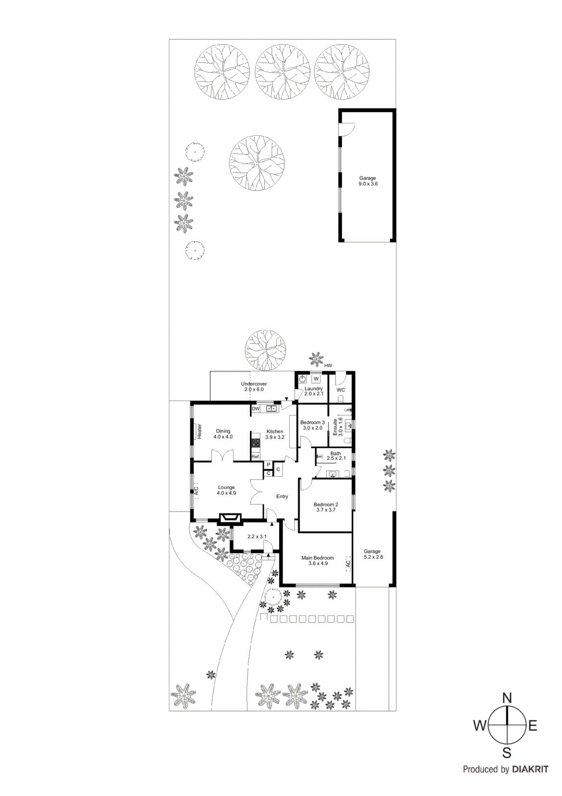 96 Orlando Street, Hampton VIC 3188 - Floorplan