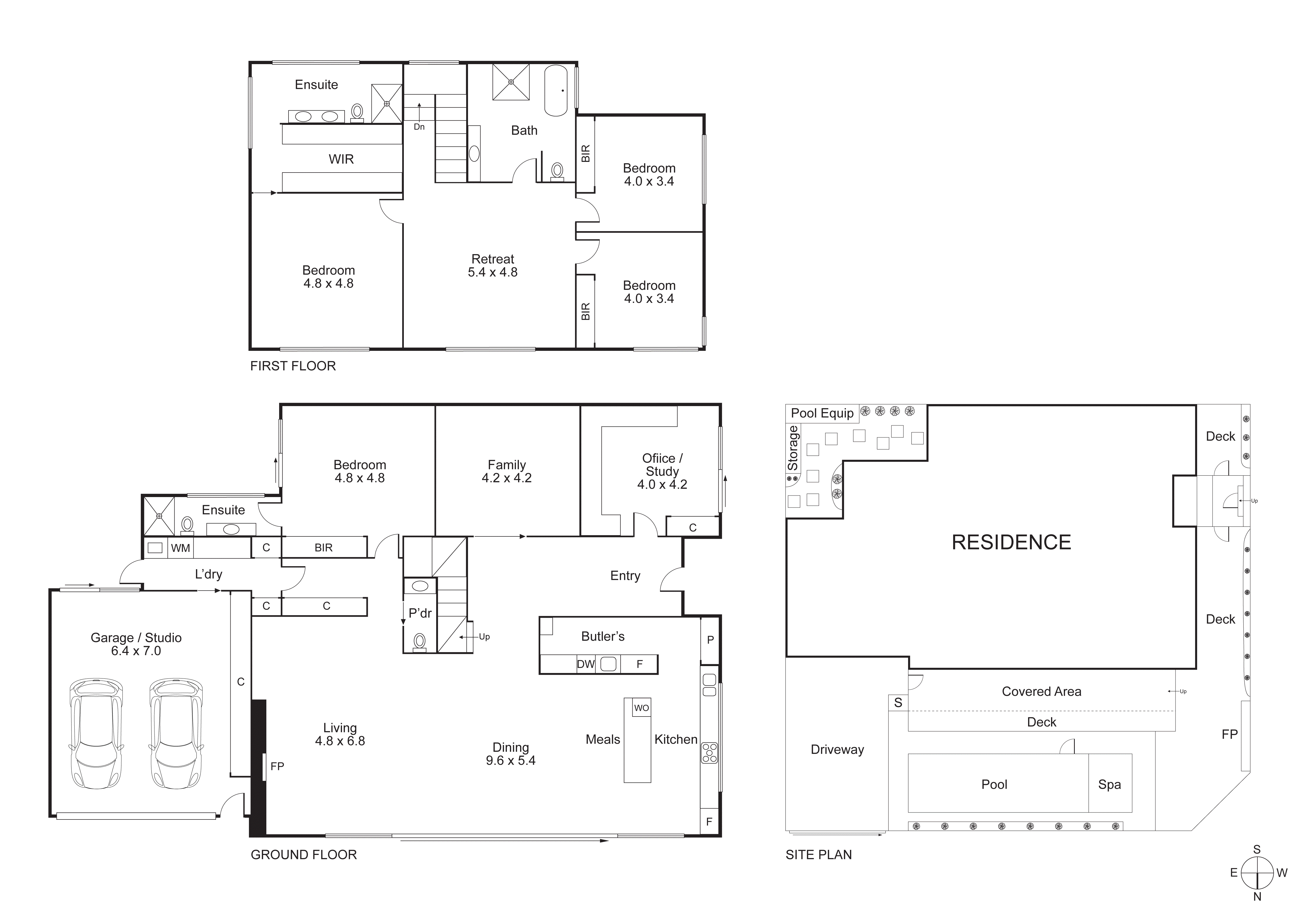 96 Thomas Street, Hampton VIC 3188 - Floorplan