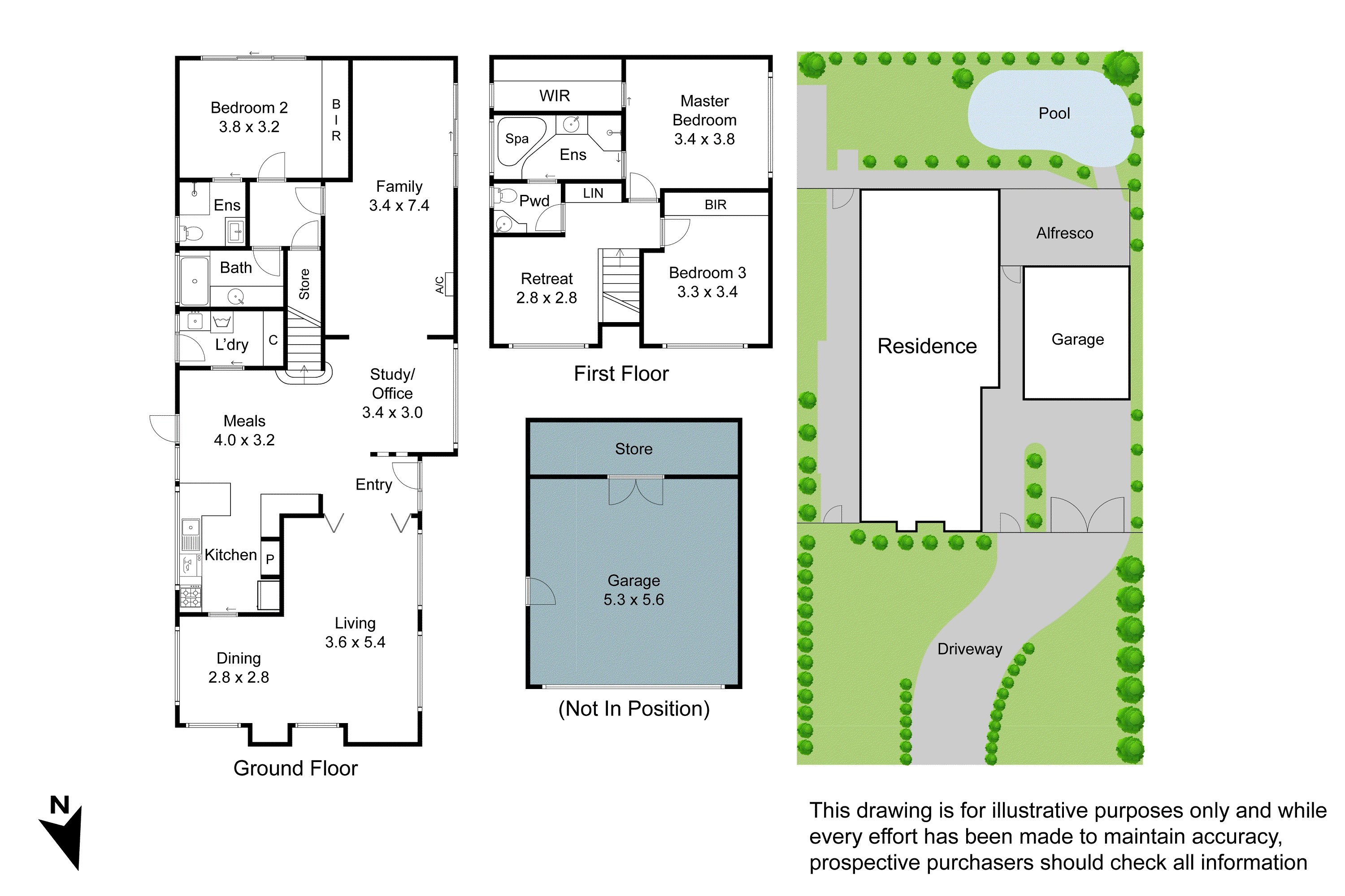 960 Waverley Road, Wheelers Hill VIC 3150 - Floorplan