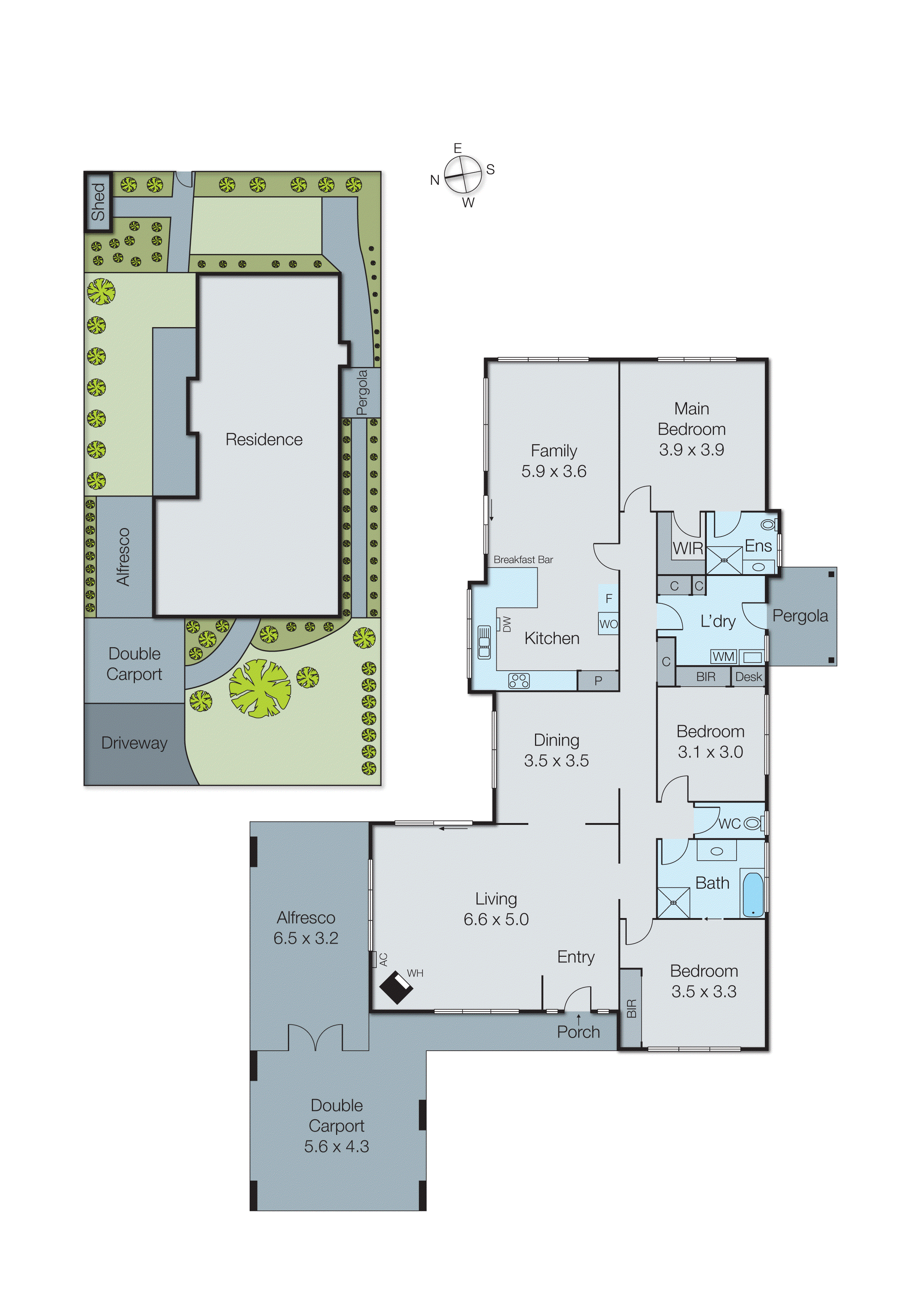 97 Benkel Avenue, Cheltenham VIC 3192 - Floorplan