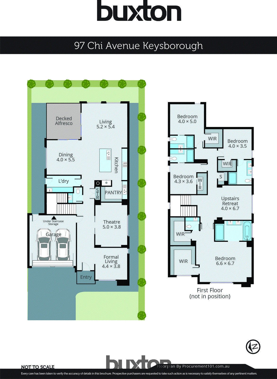 97 Chi Avenue, Keysborough VIC 3173 - Floorplan