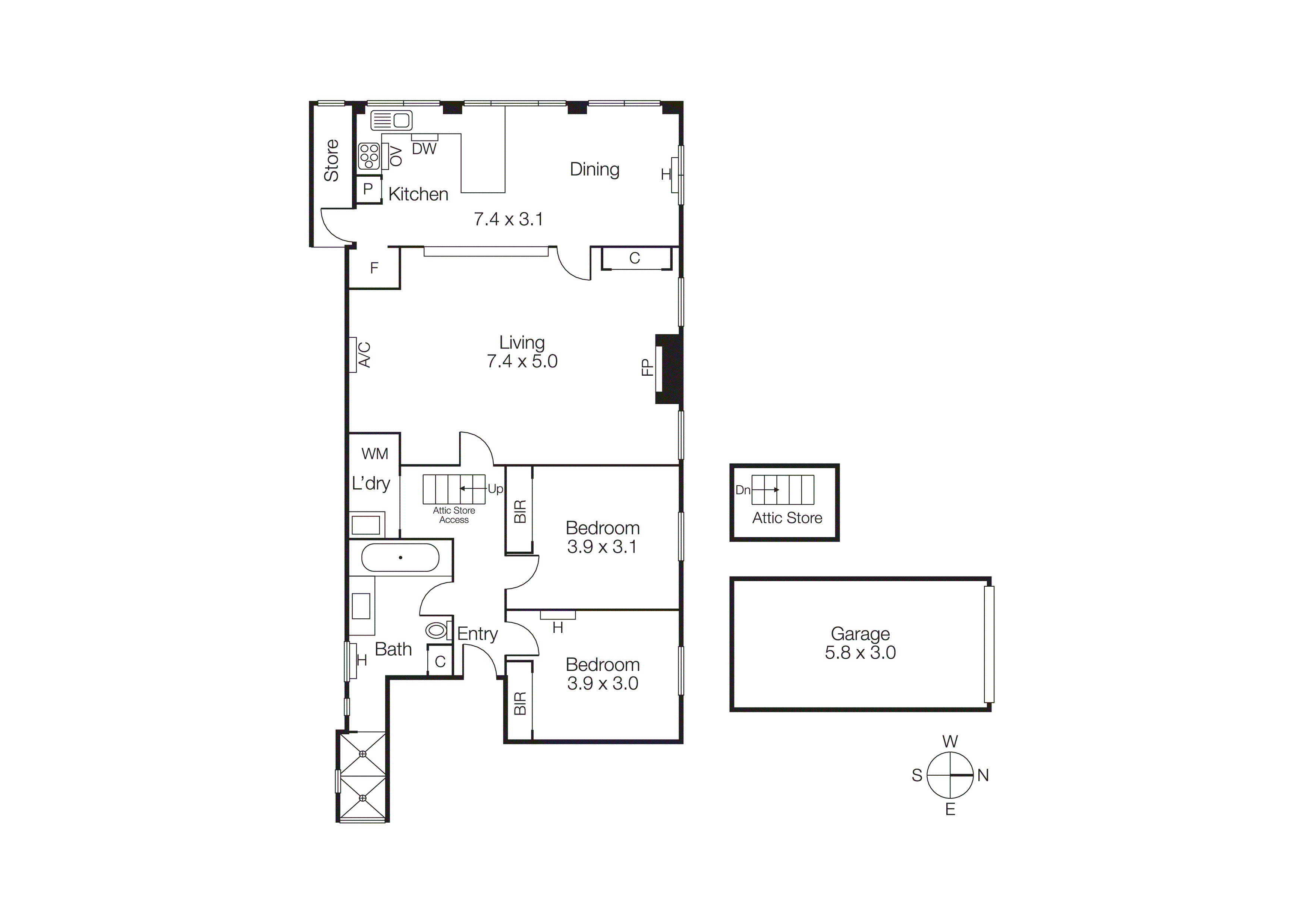 9/7 Keith Court, Brighton VIC 3186 - Floorplan